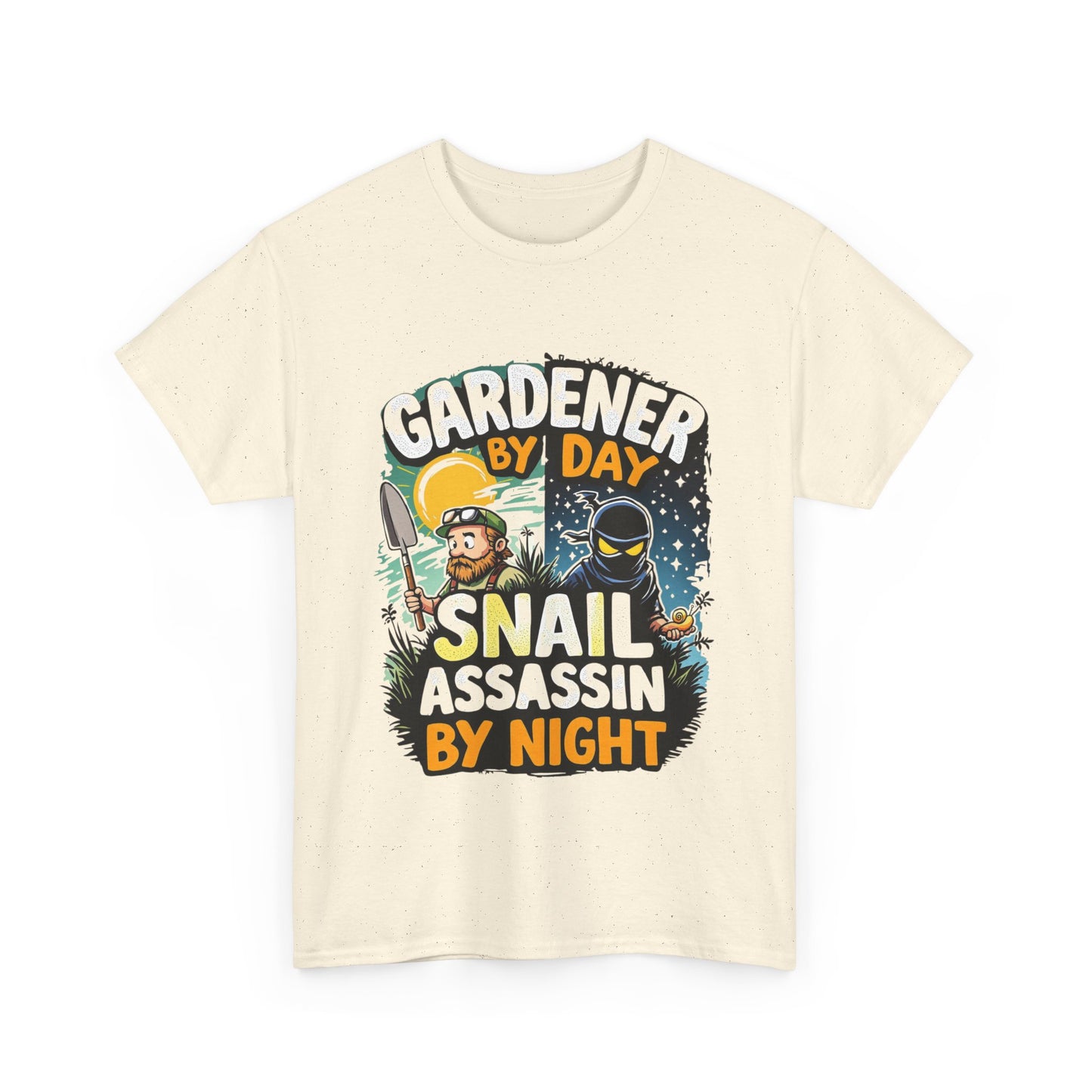 Gardener by Day, Snail Assassin by Night T-Shirt