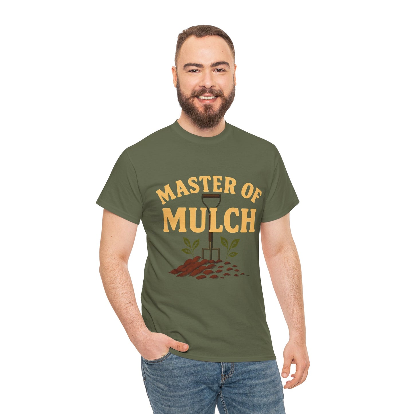 Master of Mulch T-Shirt – Funny Gardening Tee