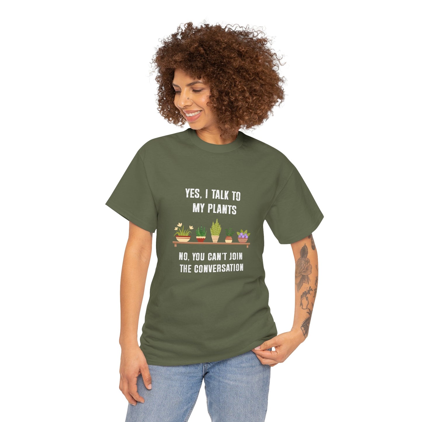 Yes, I Talk to My Plants – Funny Gardening T-Shirt