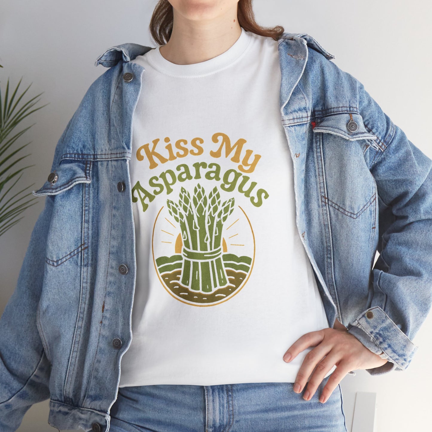 Kiss My Asparagus Gardening T-Shirt