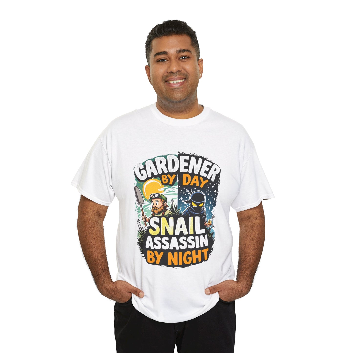 Gardener by Day, Snail Assassin by Night T-Shirt