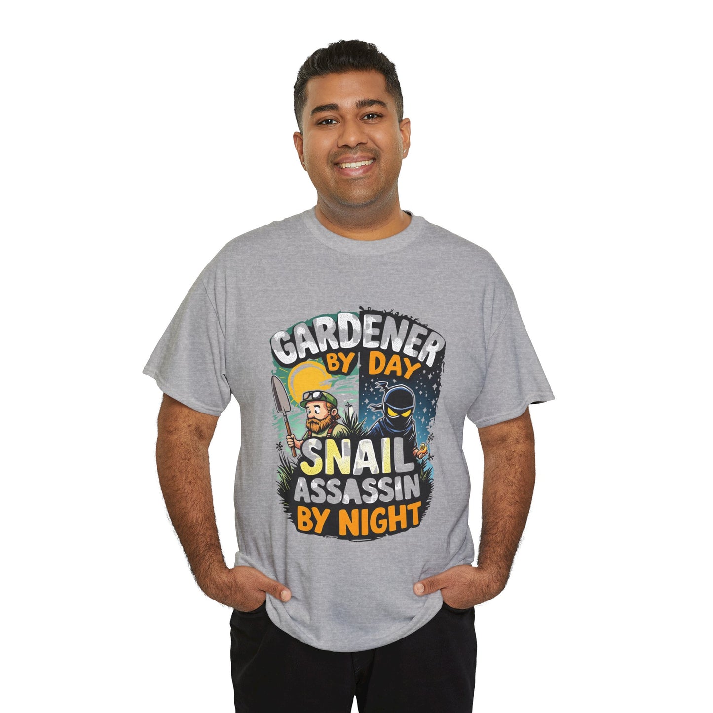 Gardener by Day, Snail Assassin by Night T-Shirt