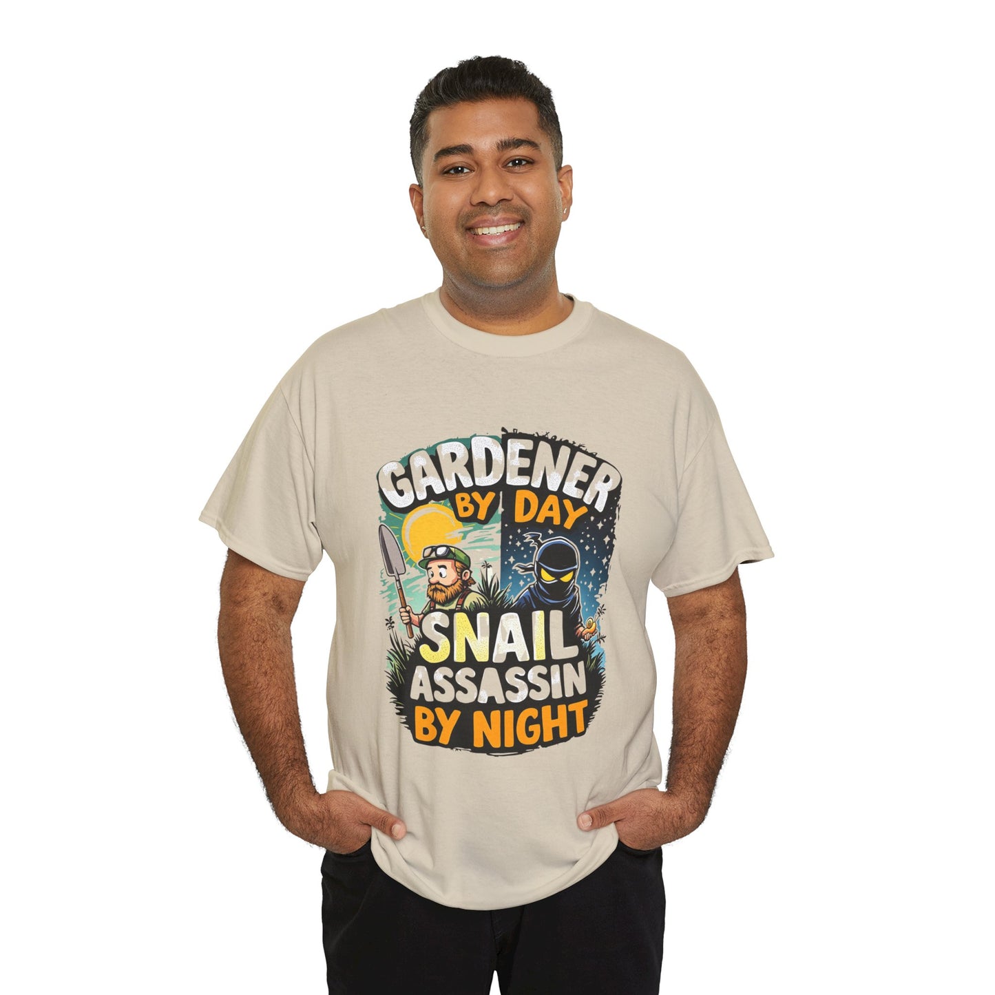 Gardener by Day, Snail Assassin by Night T-Shirt