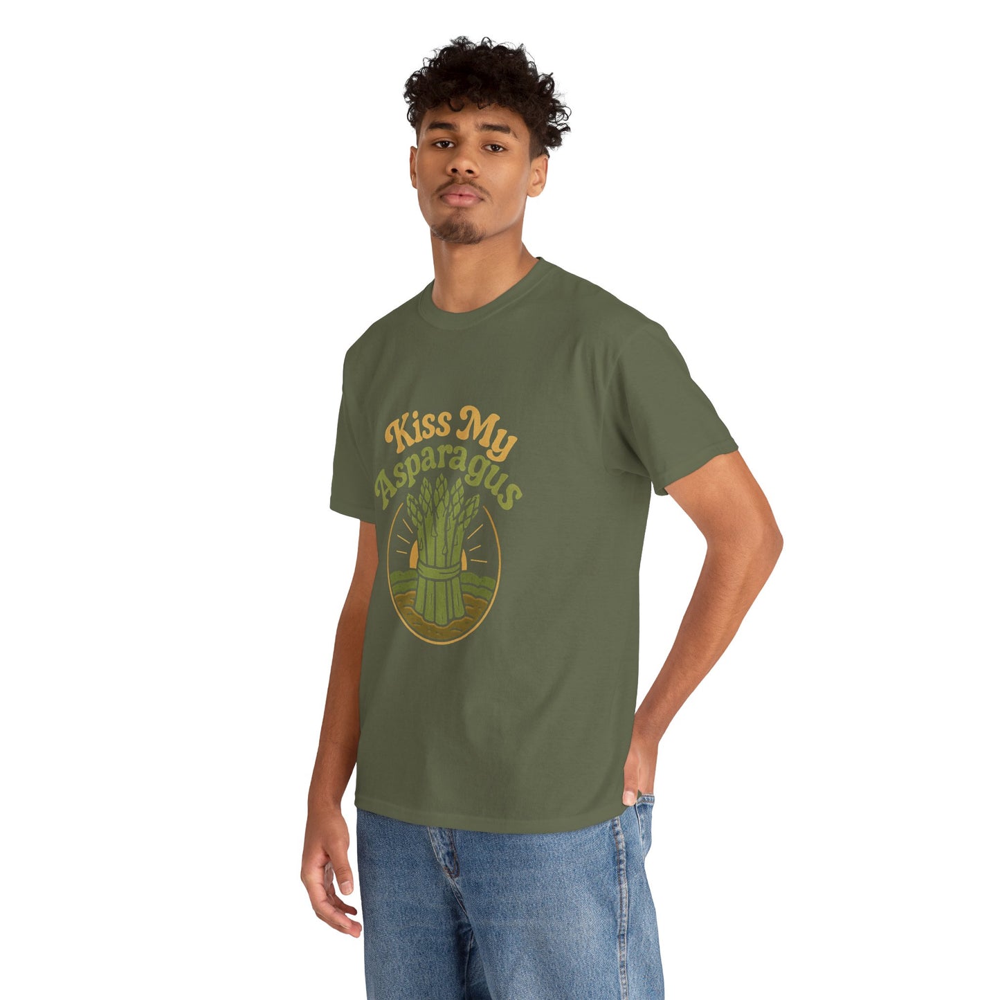 Kiss My Asparagus Gardening T-Shirt