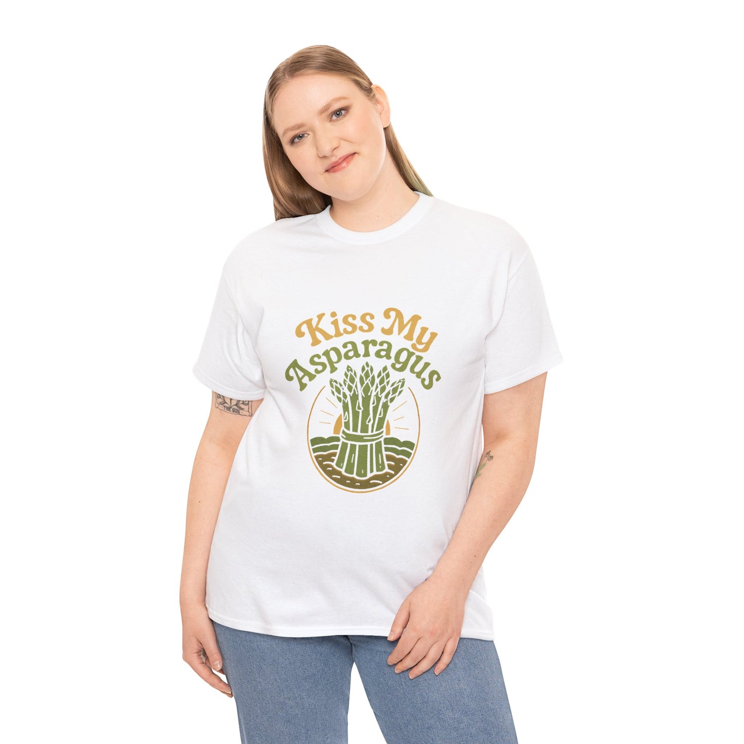 Kiss My Asparagus Gardening T-Shirt