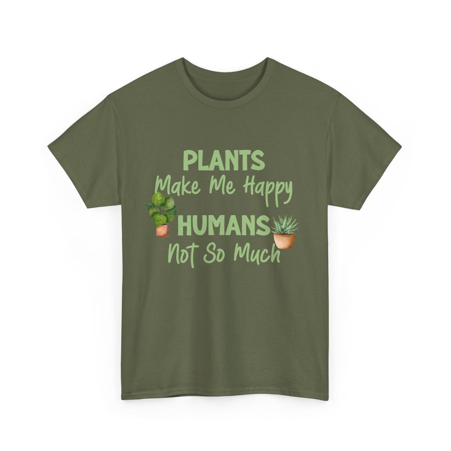 Plants Make Me Happy, Humans… Not So Much 🌱