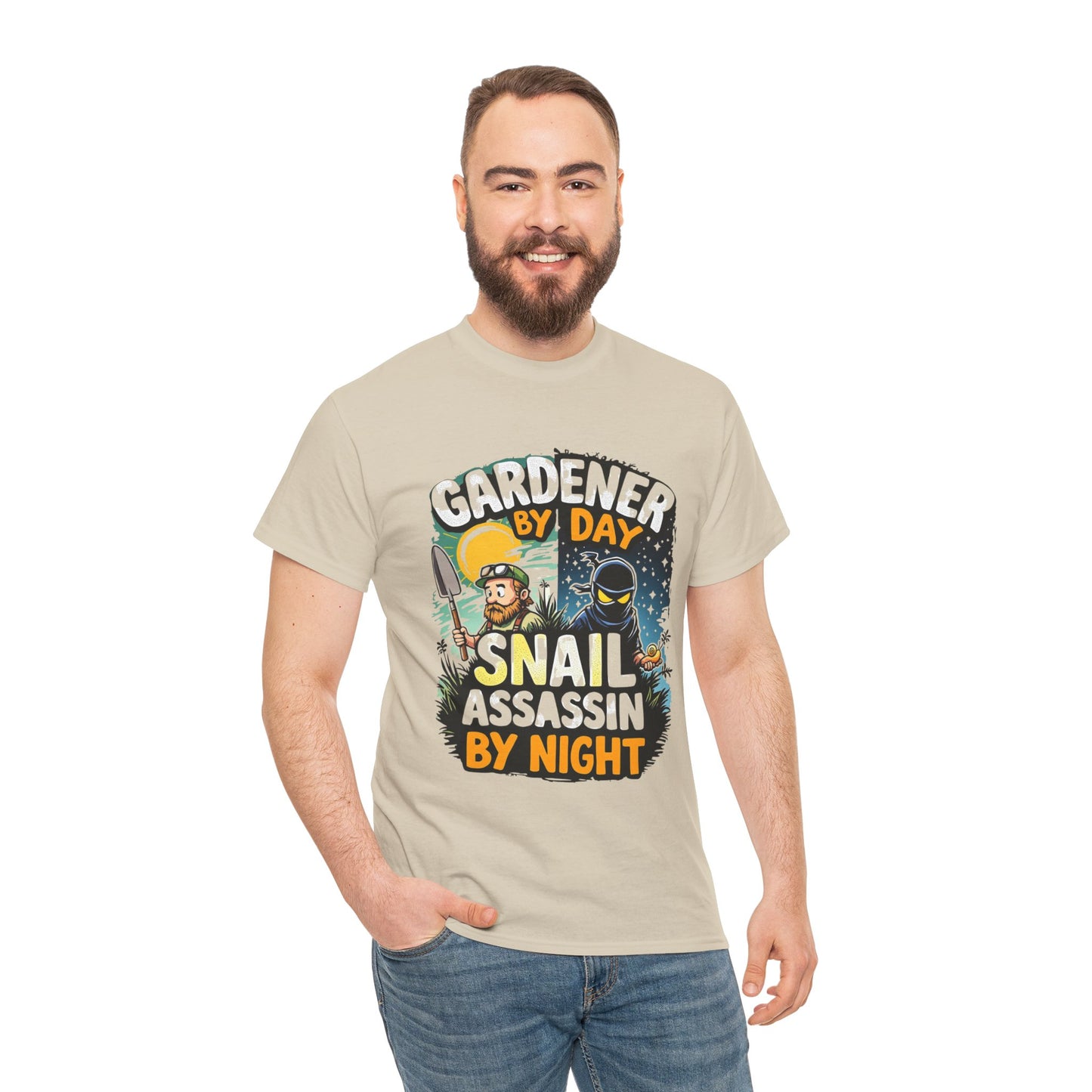 Gardener by Day, Snail Assassin by Night T-Shirt