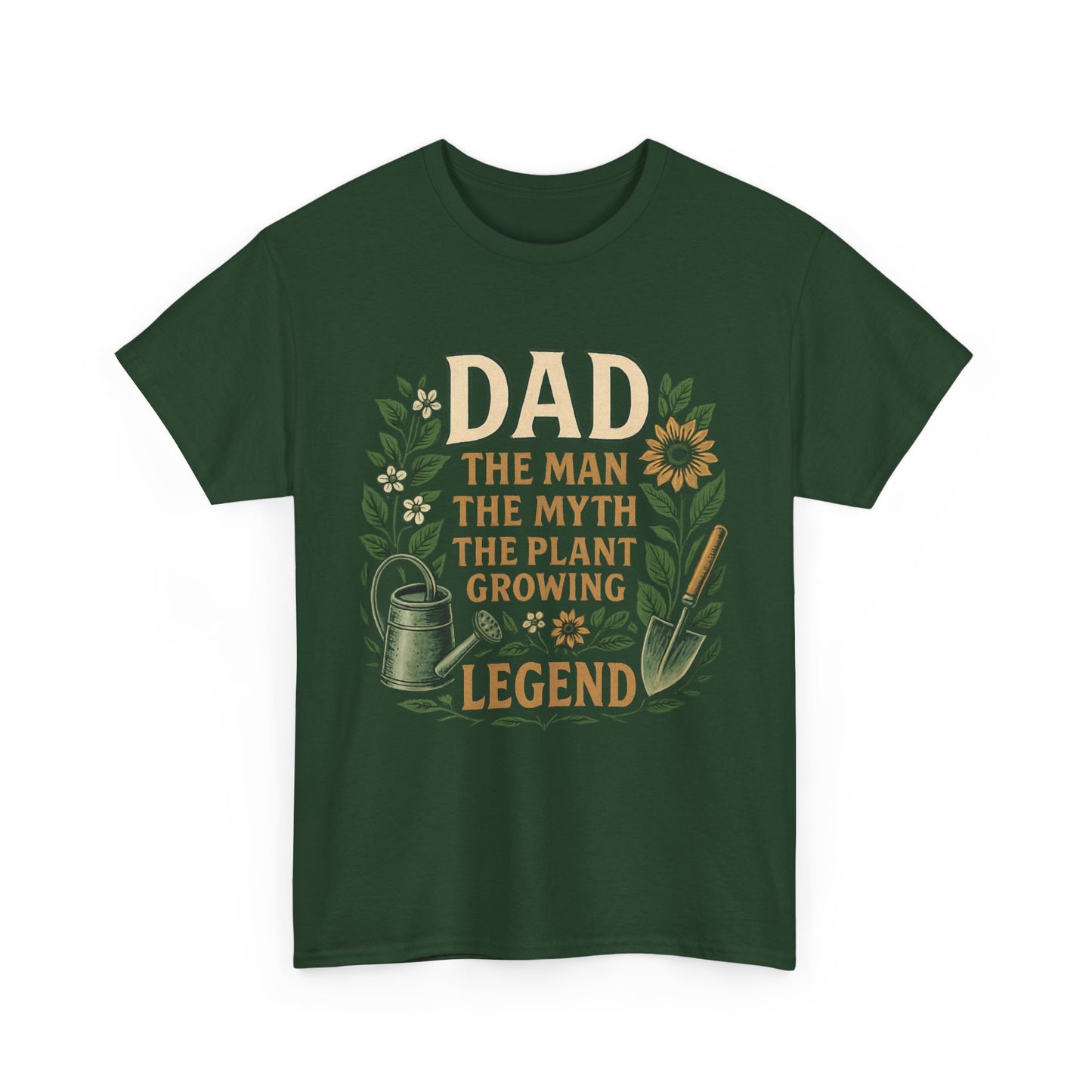 Dad: The Man, The Myth, The Plant-Growing Legend T-Shirt