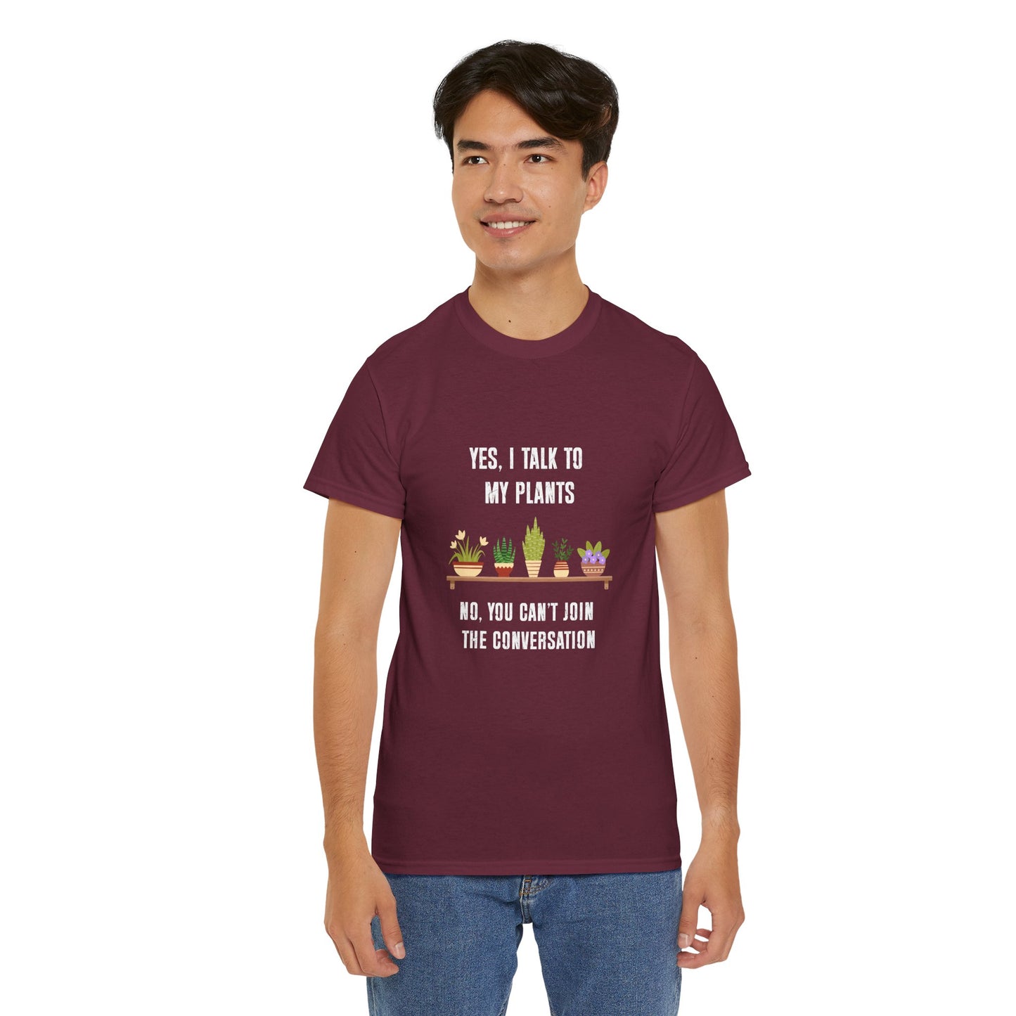 Yes, I Talk to My Plants – Funny Gardening T-Shirt