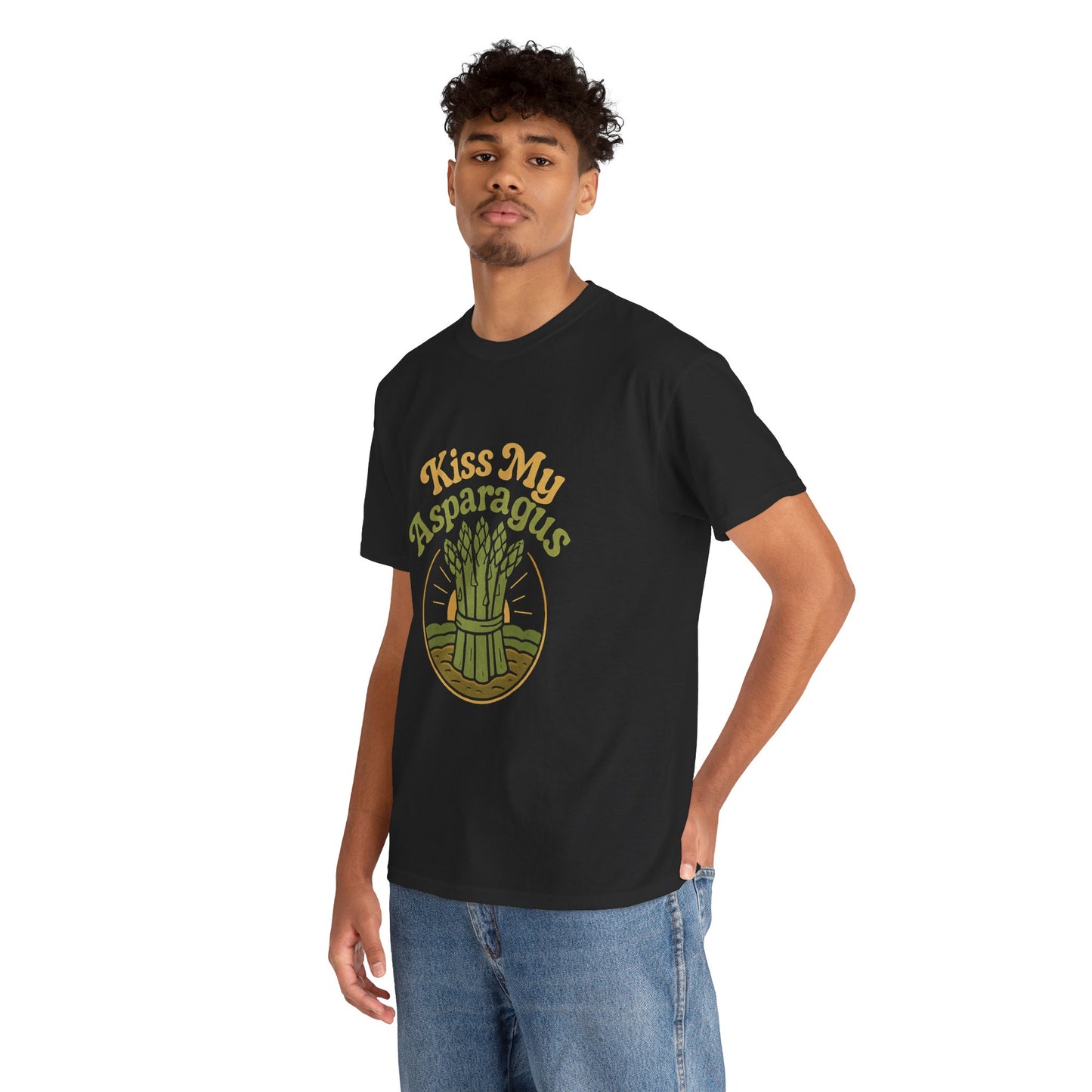 Kiss My Asparagus Gardening T-Shirt
