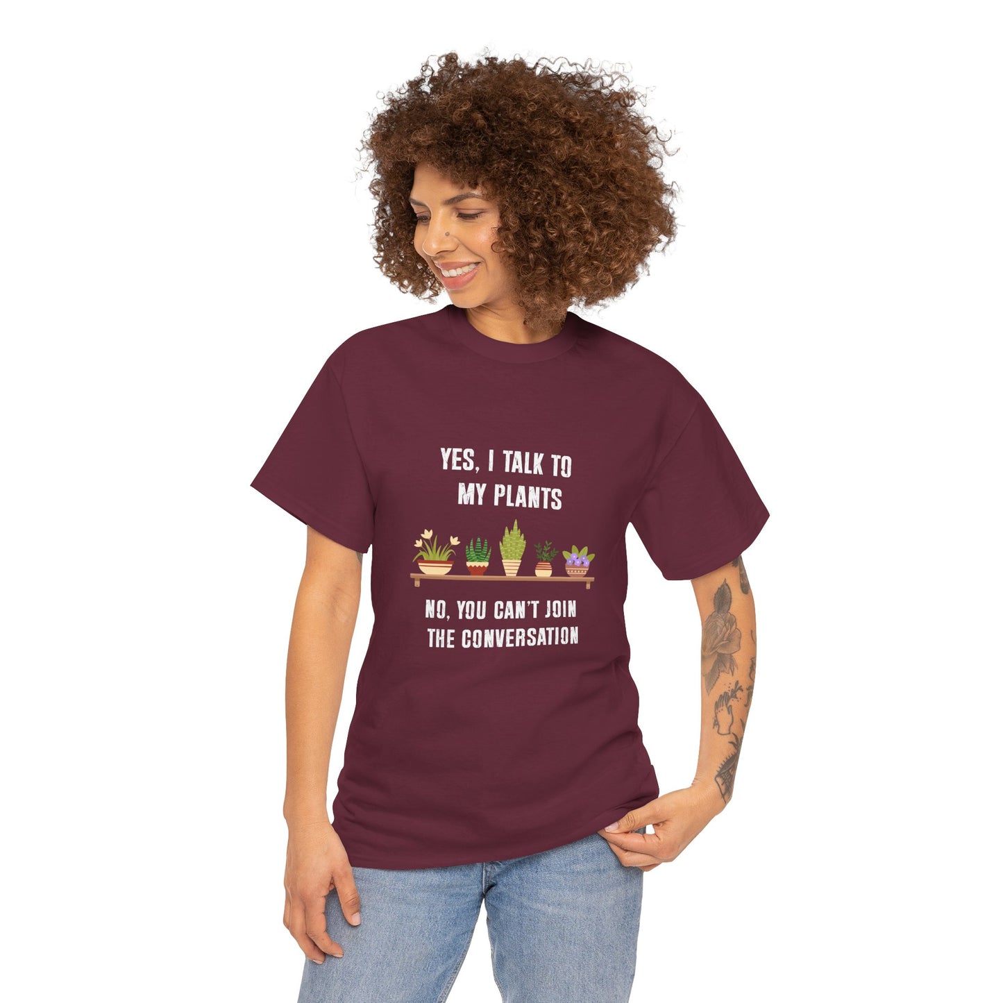 Yes, I Talk to My Plants – Funny Gardening T-Shirt