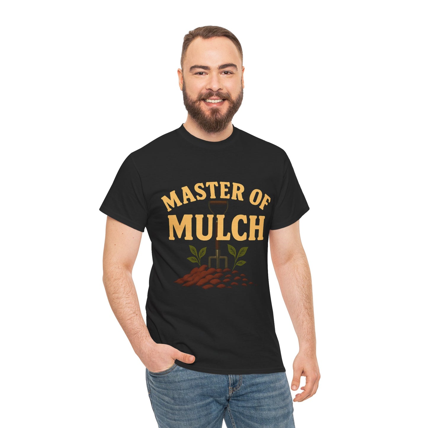 Master of Mulch T-Shirt – Funny Gardening Tee