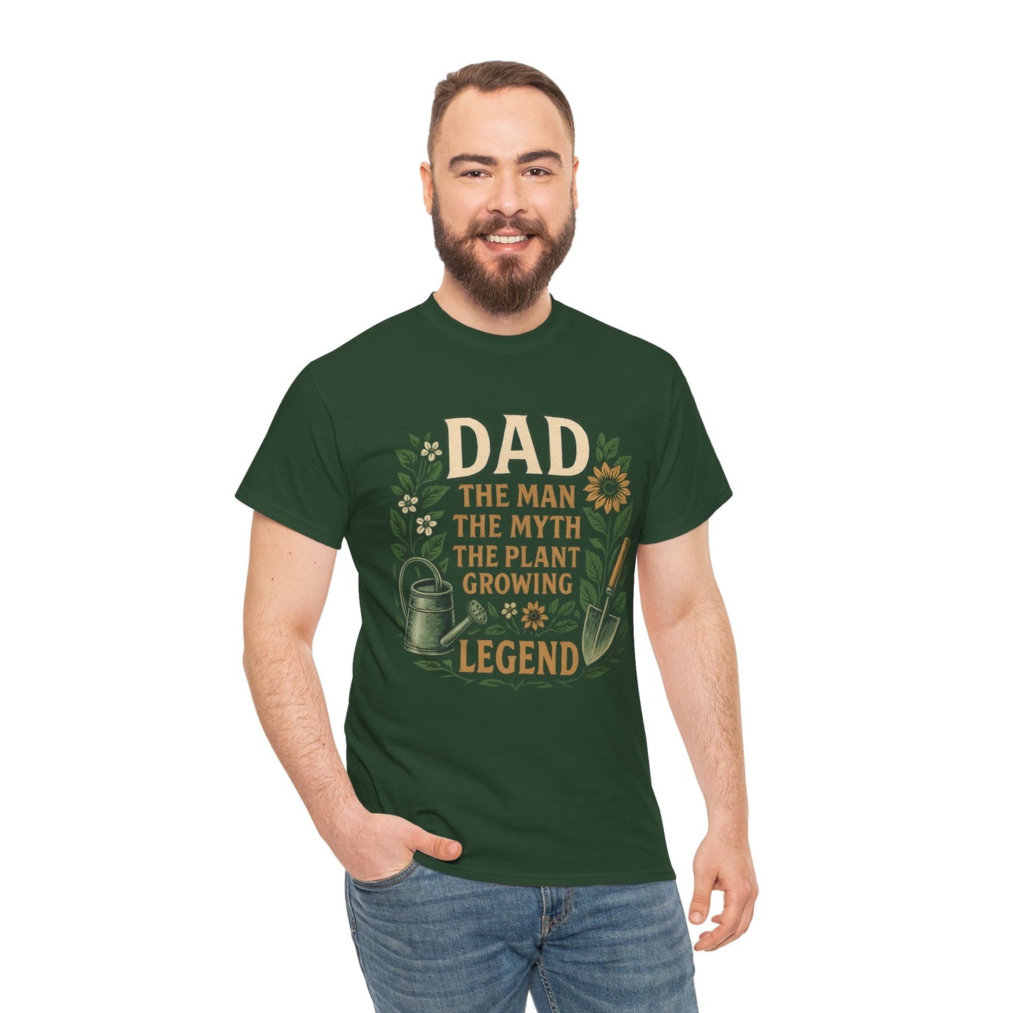 Dad: The Man, The Myth, The Plant-Growing Legend T-Shirt