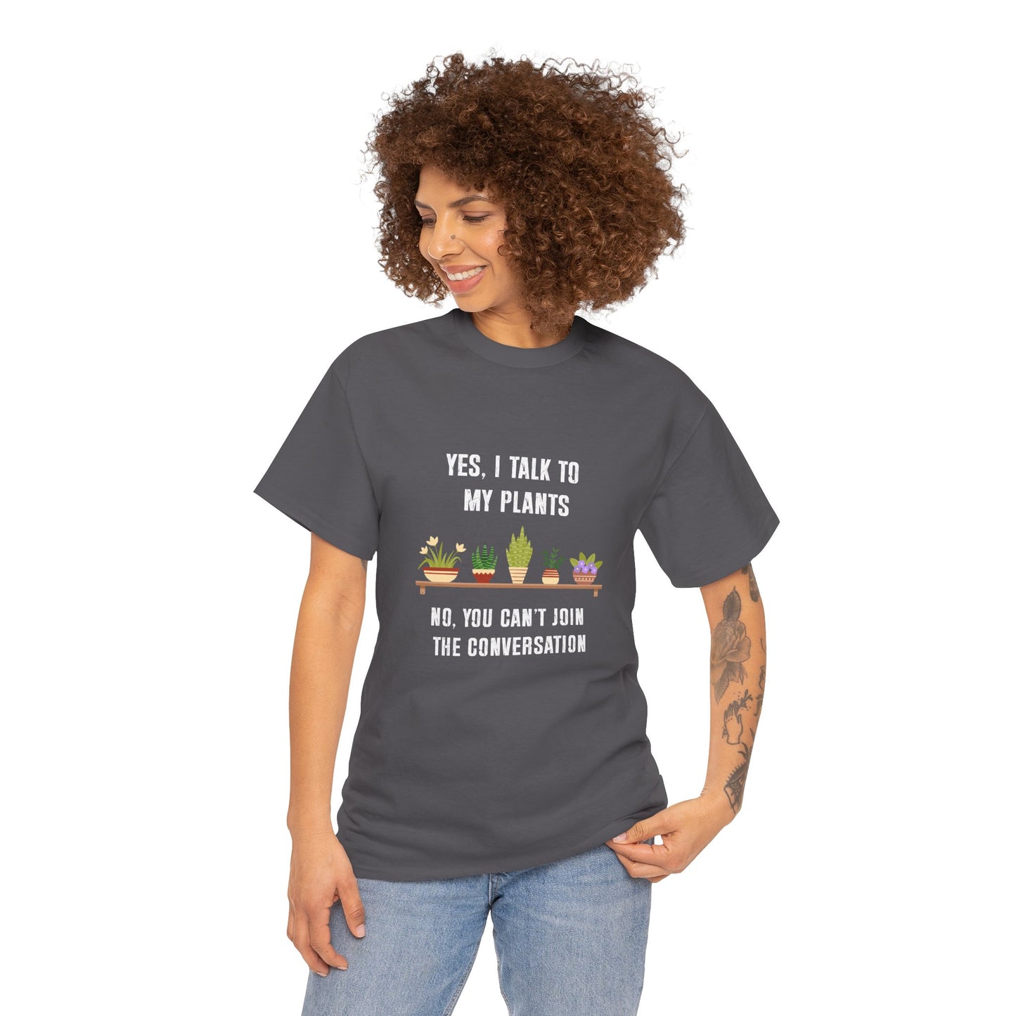 Yes, I Talk to My Plants – Funny Gardening T-Shirt