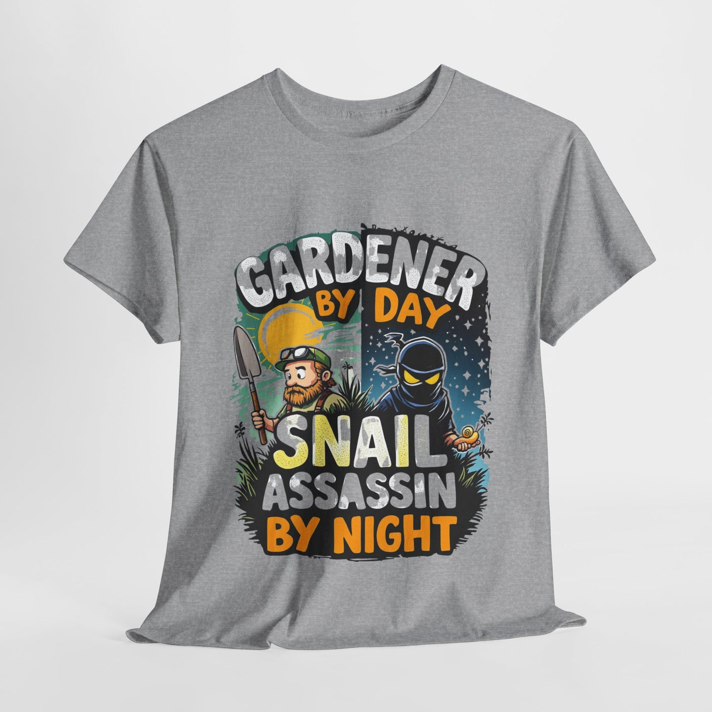 Gardener by Day, Snail Assassin by Night T-Shirt