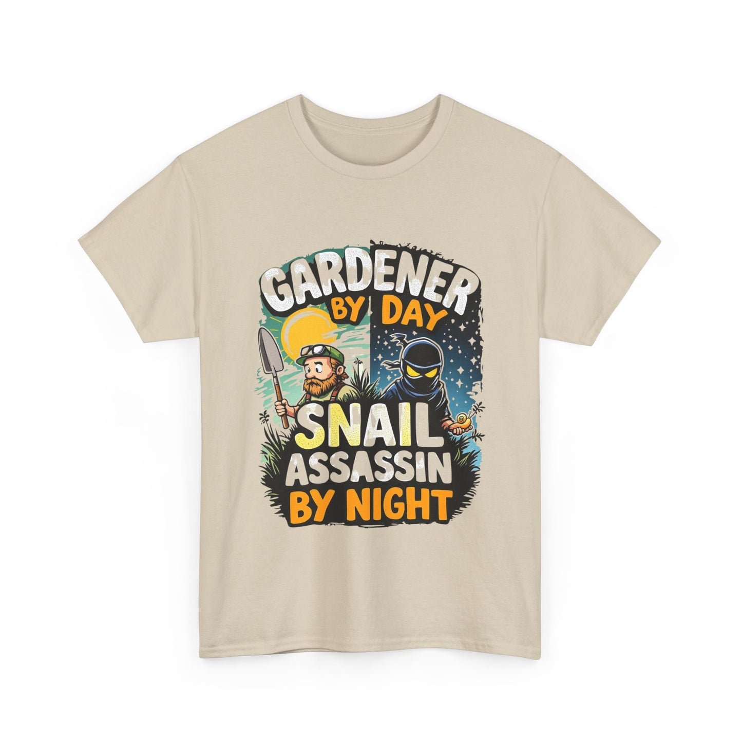 Gardener by Day, Snail Assassin by Night T-Shirt