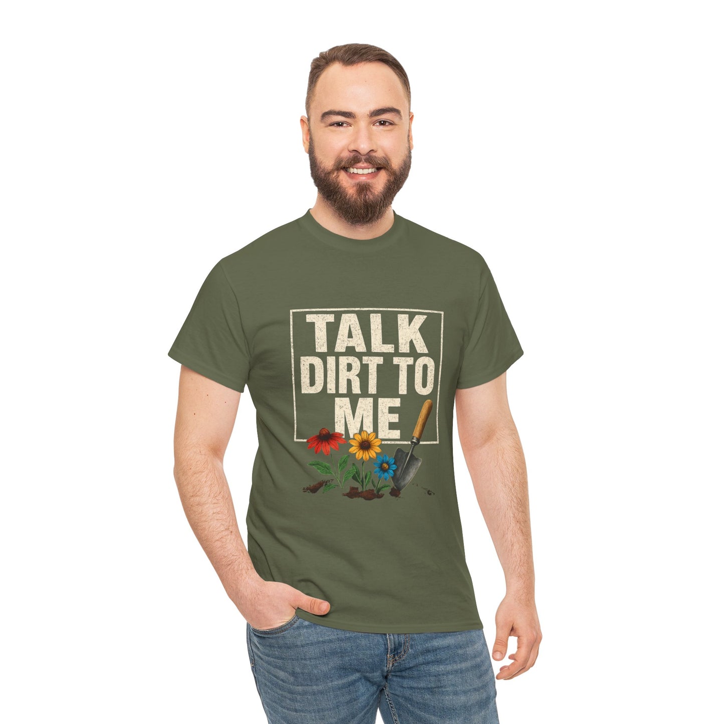 Talk Dirt To Me - Cheeky Gardeners T Shirt
