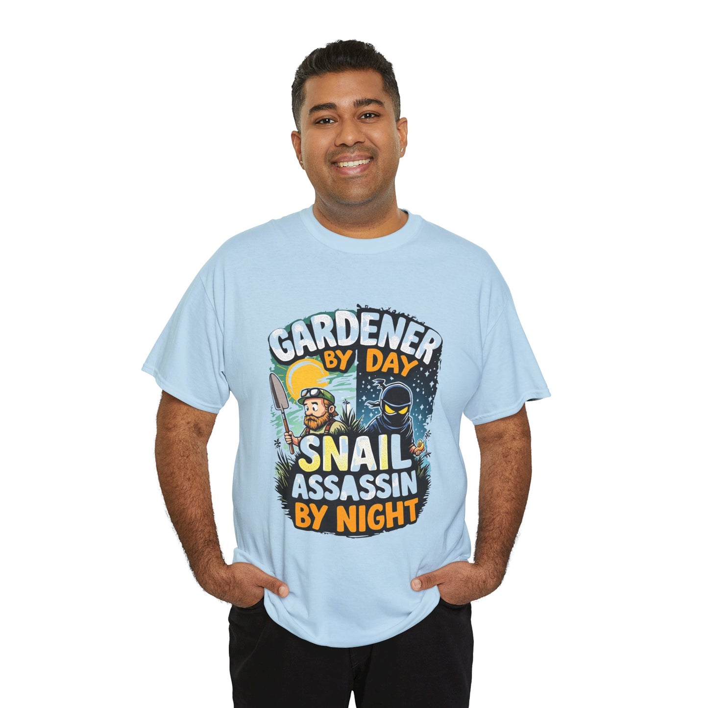 Gardener by Day, Snail Assassin by Night T-Shirt