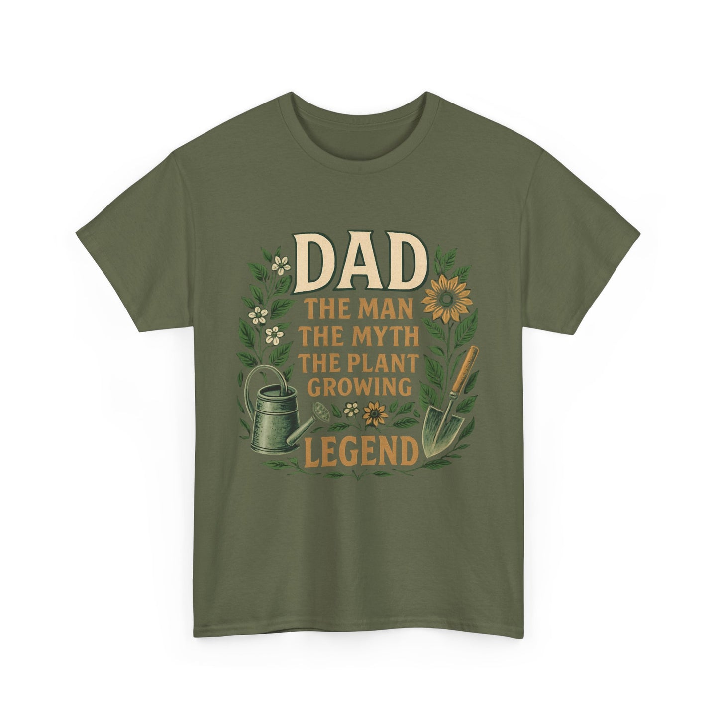 Dad: The Man, The Myth, The Plant-Growing Legend T-Shirt
