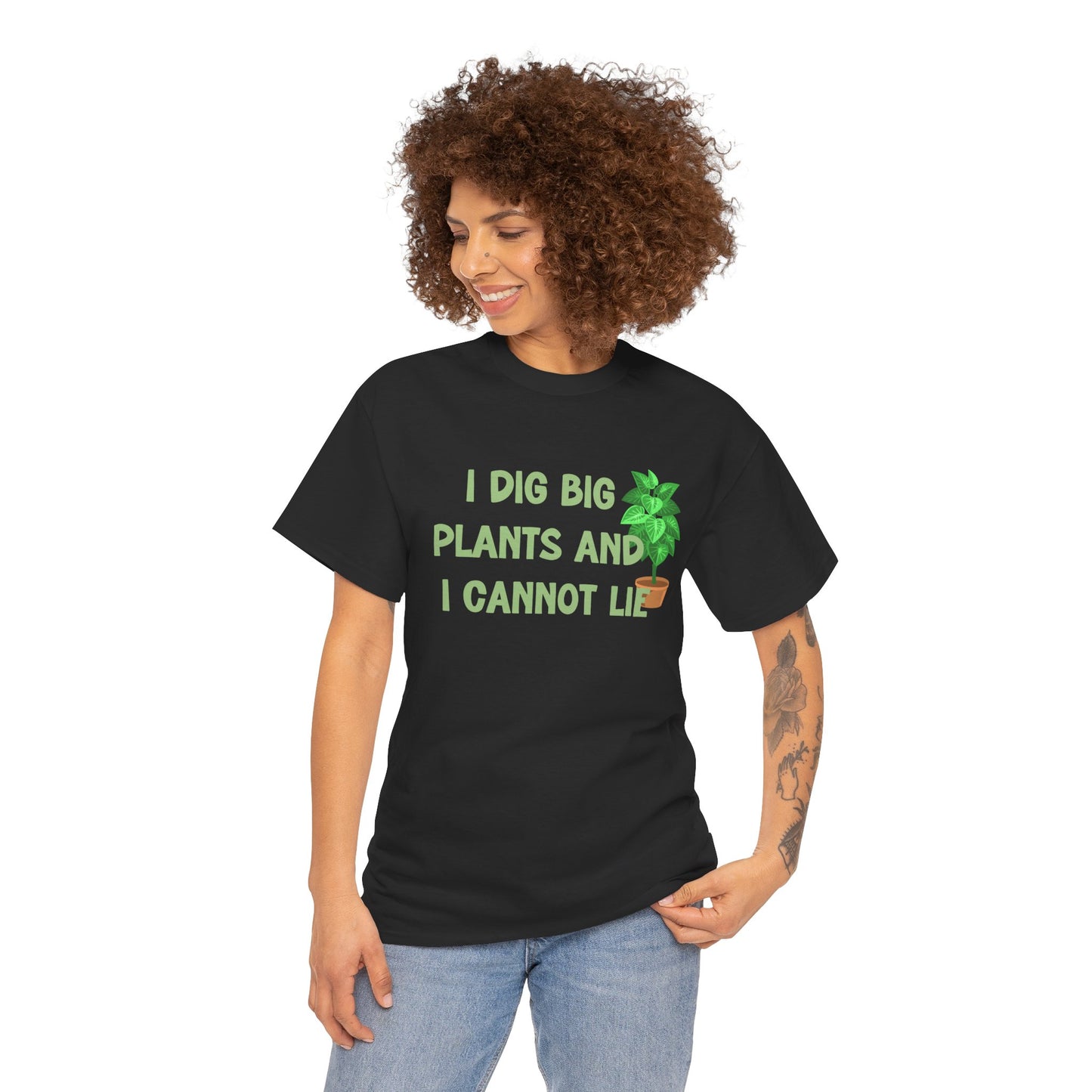 I Dig Big Plants and I Cannot Lie β Funny Gardener Tee π±
