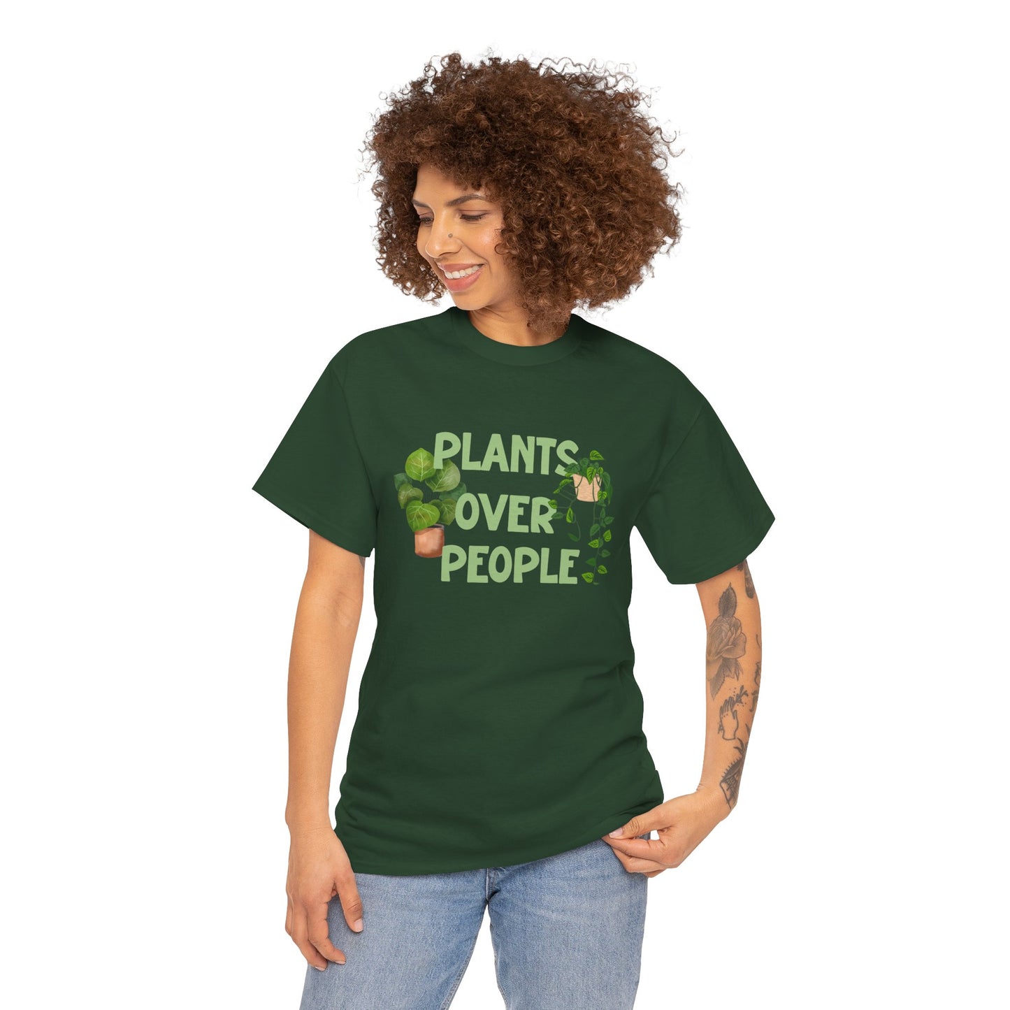 Plants Over People Unisex Tee