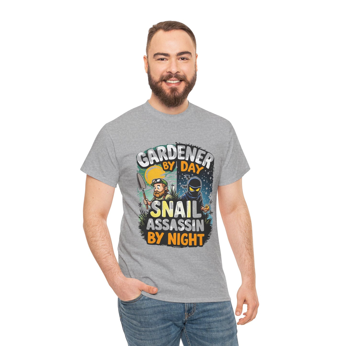 Gardener by Day, Snail Assassin by Night T-Shirt