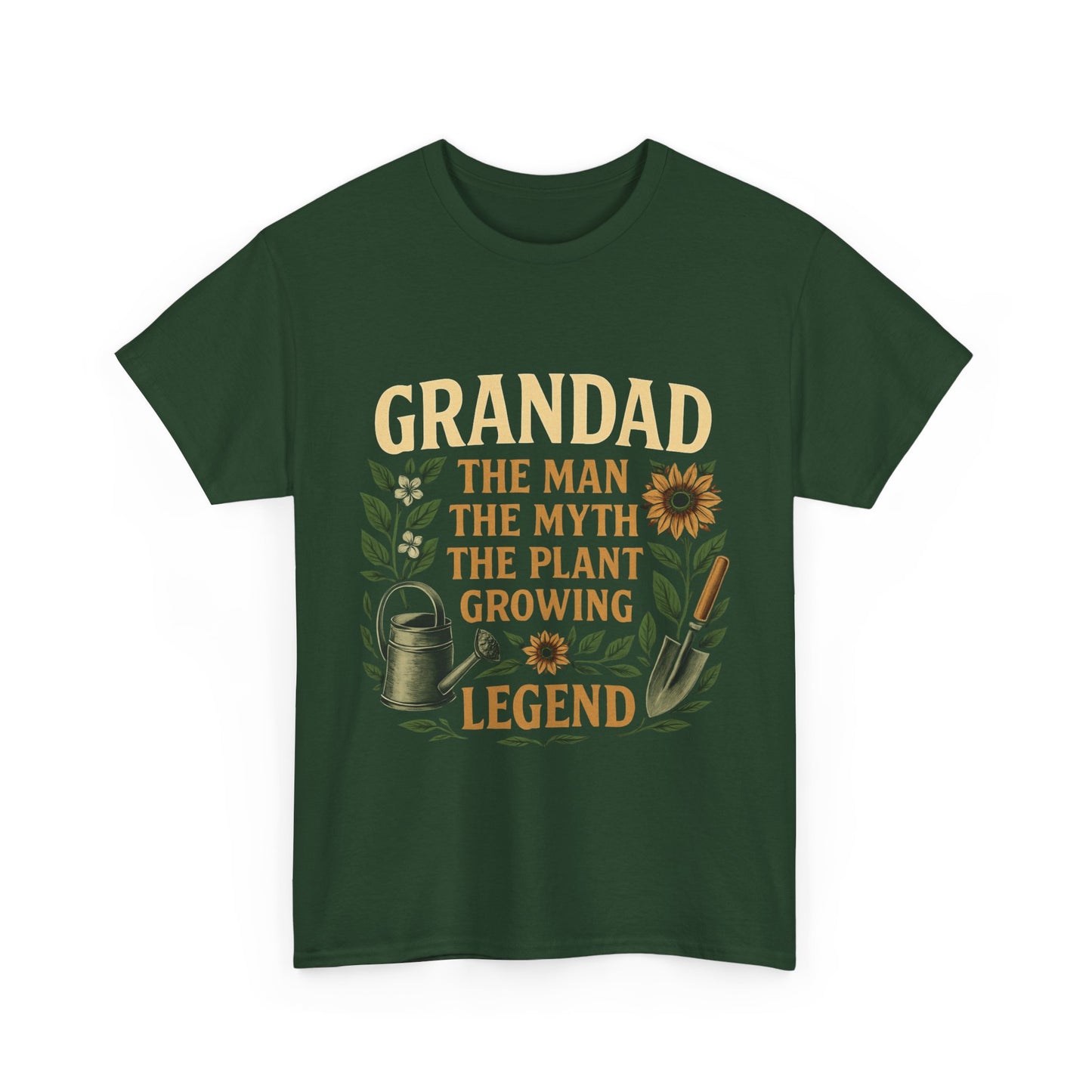 Grandad: The Man, The Myth, The Plant-Growing Legend T-Shirt