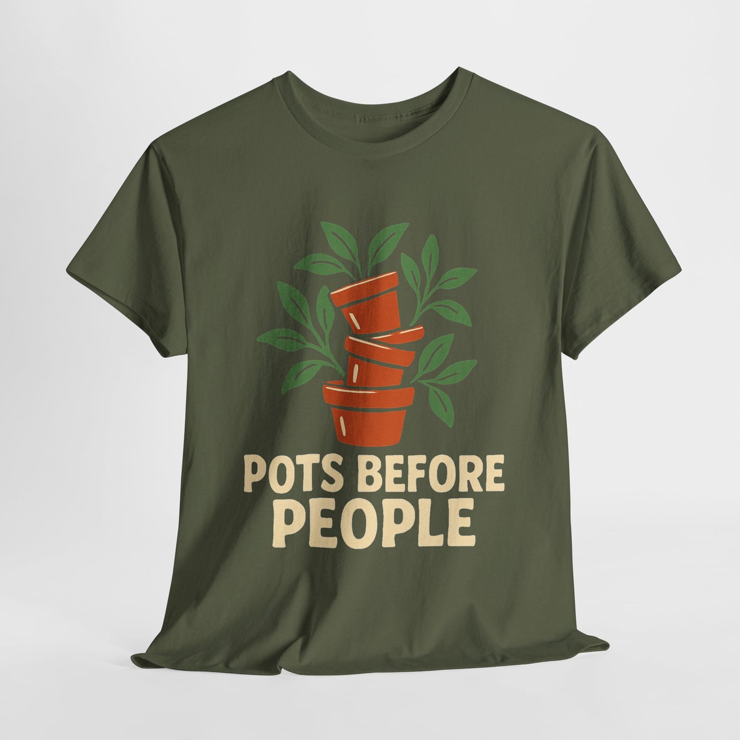 Pots Before People T-Shirt