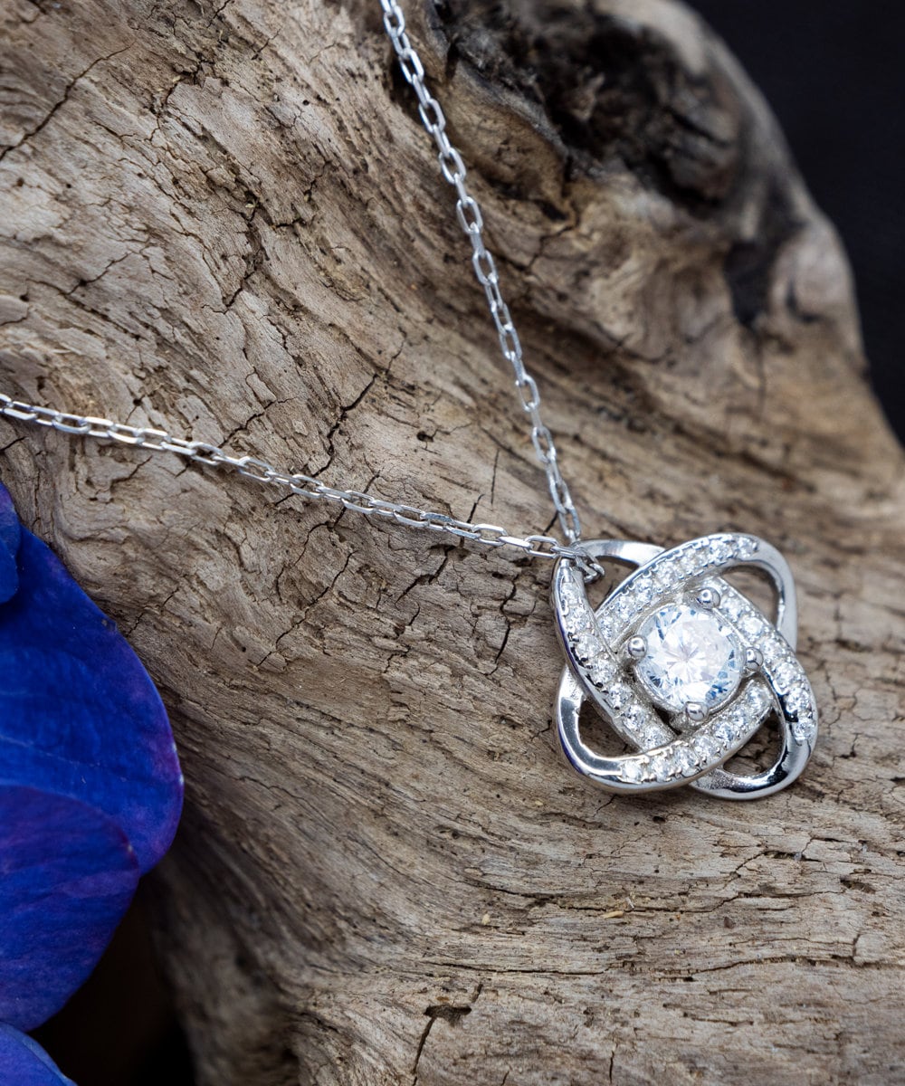 10 Years Sober Necklace, Ten Years Sobriety Gift