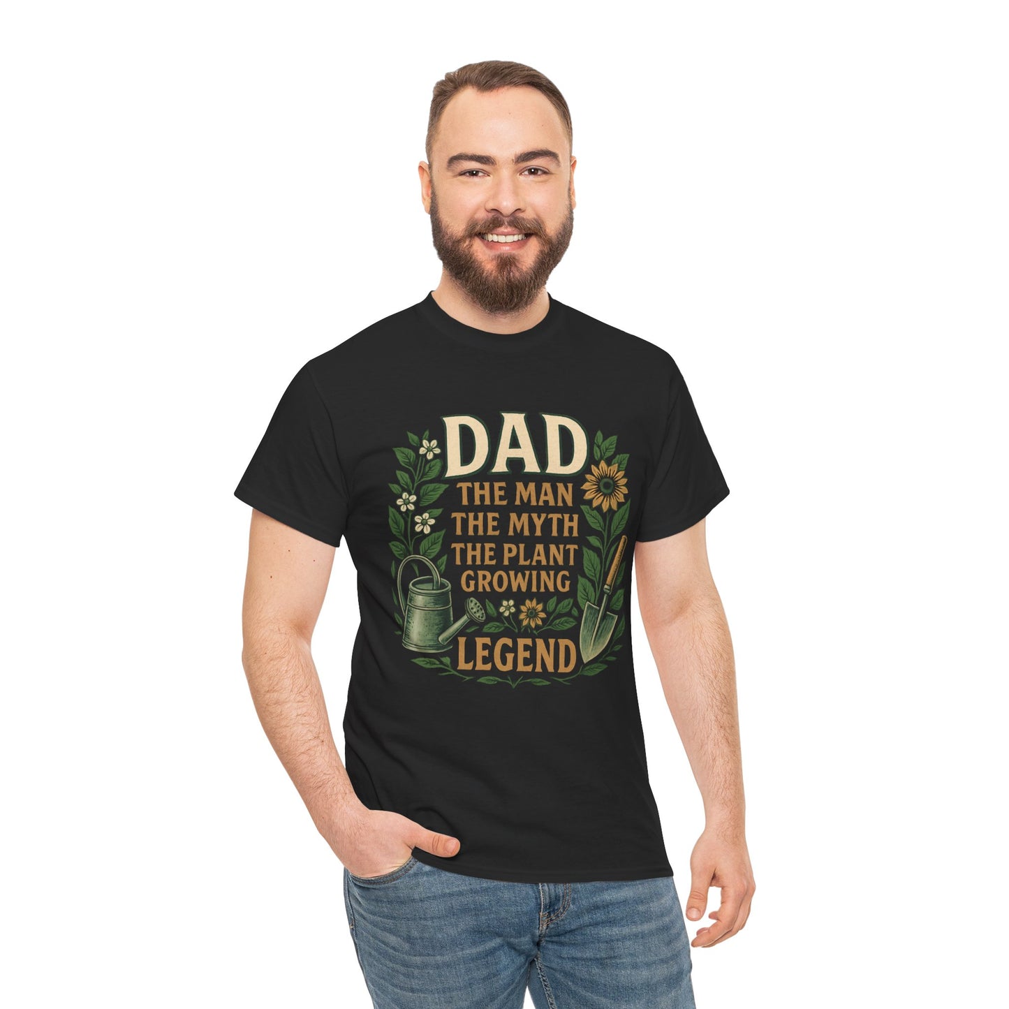 Dad: The Man, The Myth, The Plant-Growing Legend T-Shirt