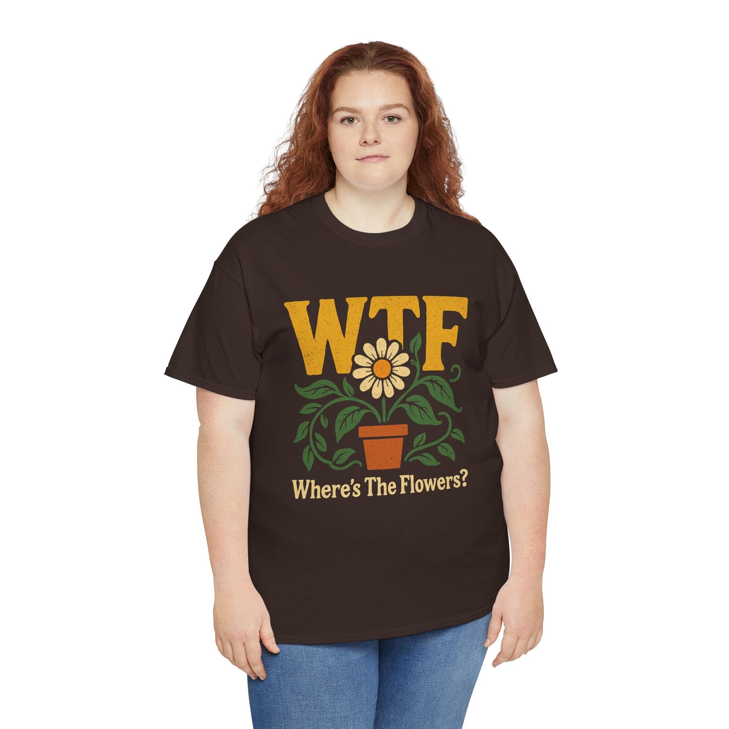 WTF: Where’s The Flowers? T-Shirt