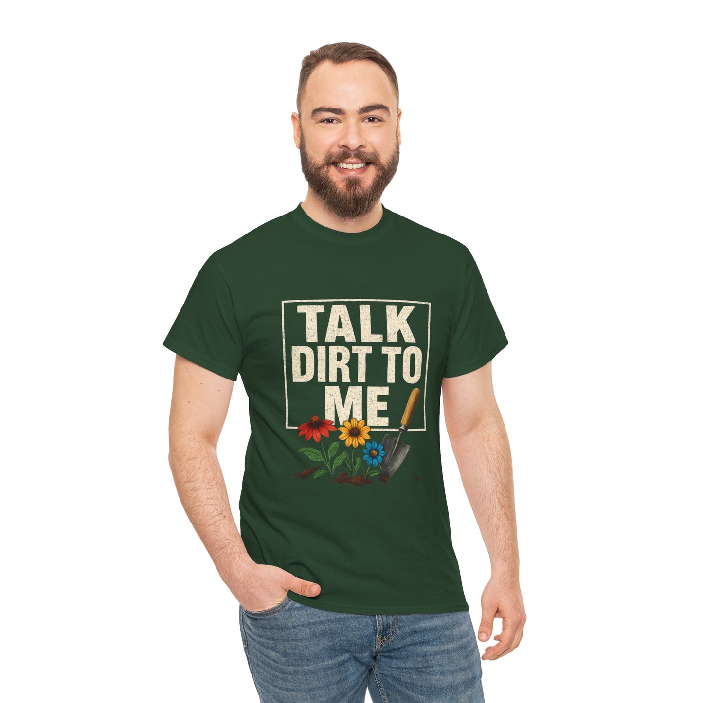 Talk Dirt To Me - Cheeky Gardeners T Shirt