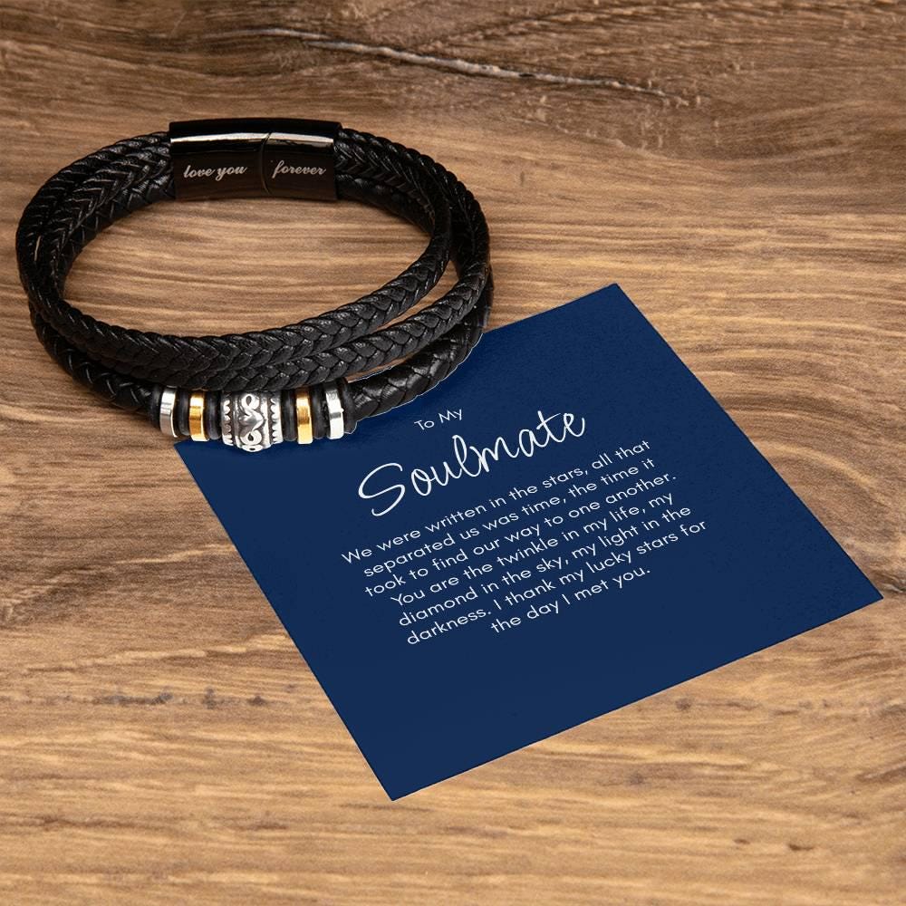 To My Soulmate Bracelet