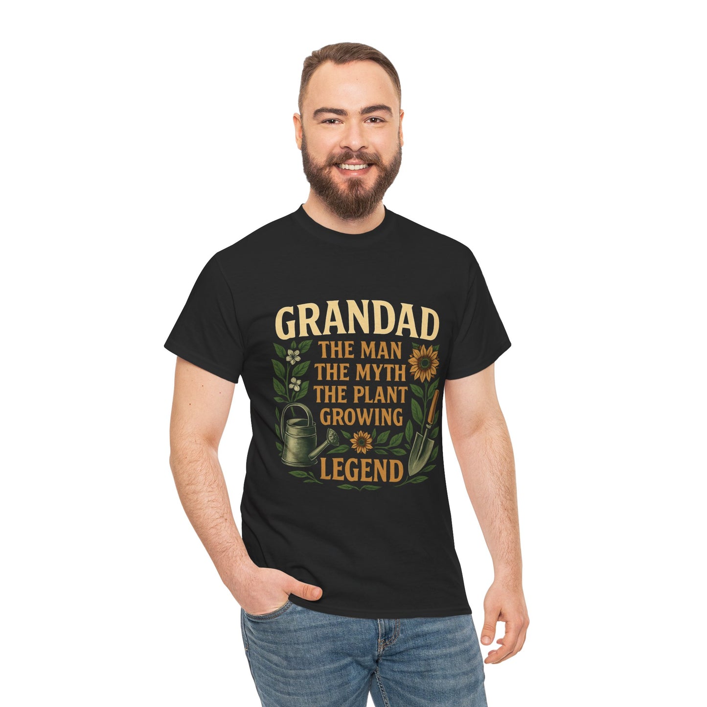 Grandad: The Man, The Myth, The Plant-Growing Legend T-Shirt
