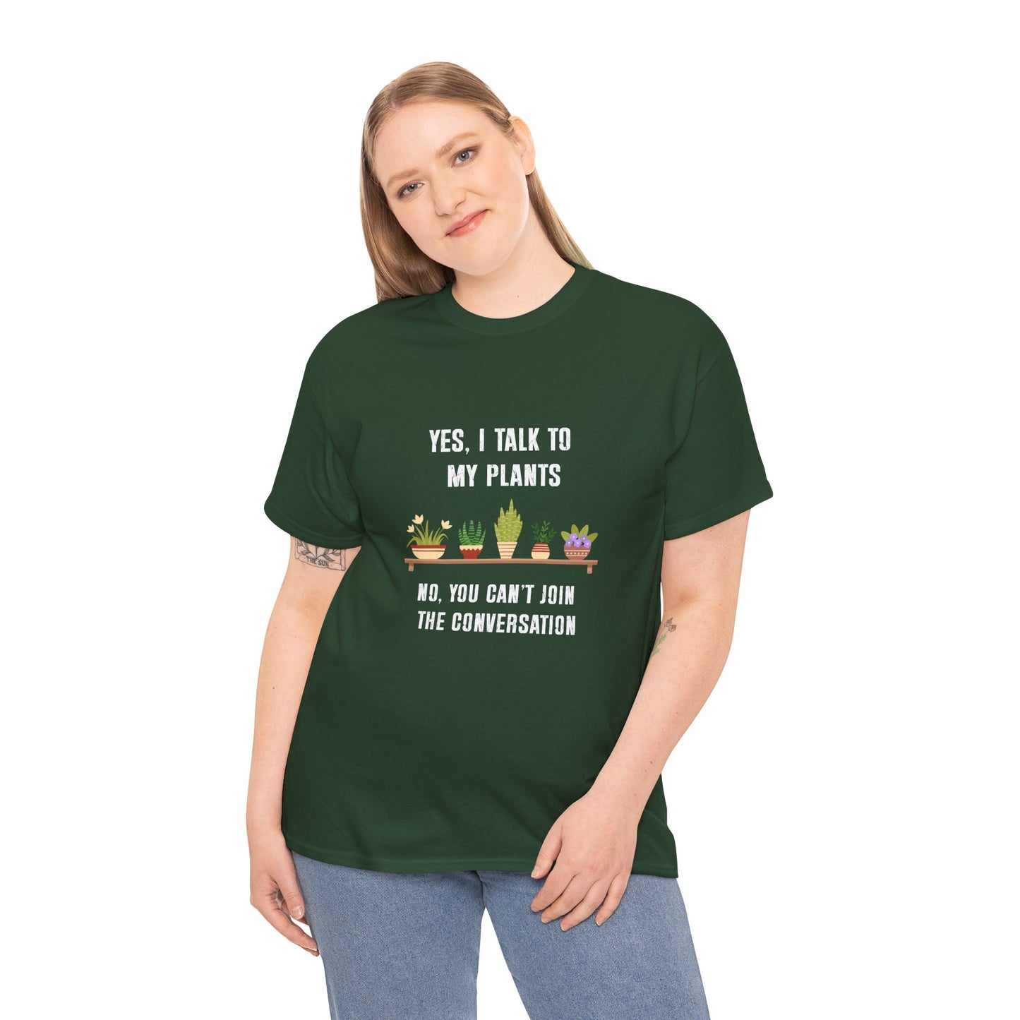 Yes, I Talk to My Plants – Funny Gardening T-Shirt