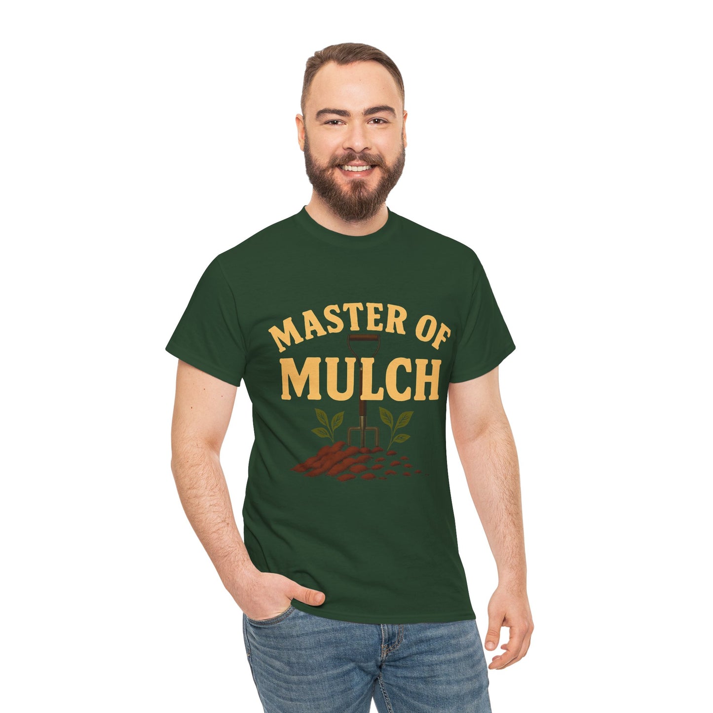 Master of Mulch T-Shirt – Funny Gardening Tee
