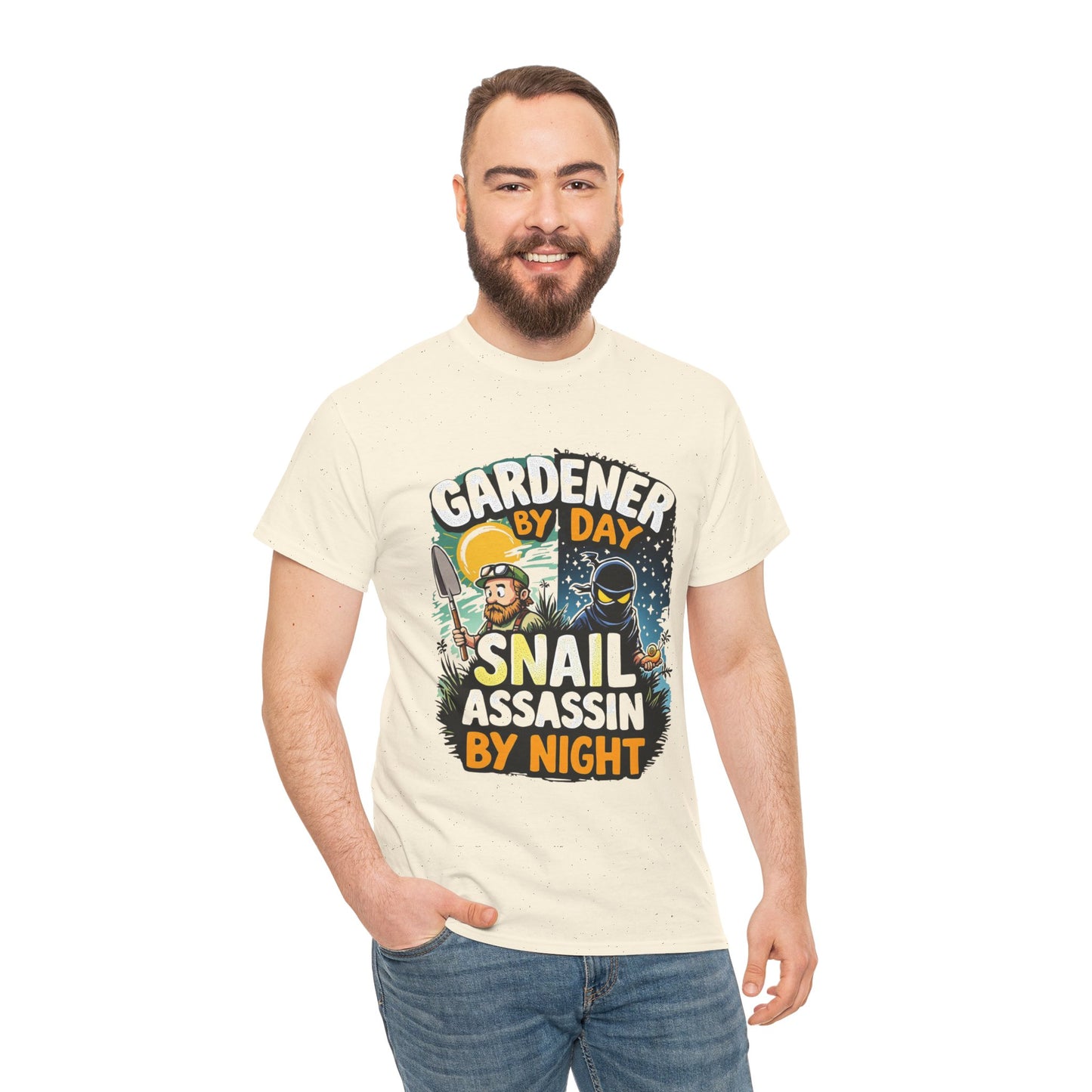 Gardener by Day, Snail Assassin by Night T-Shirt
