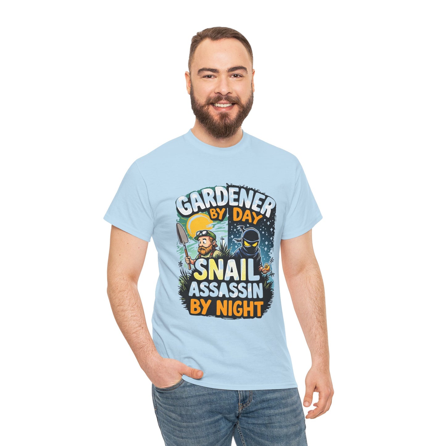 Gardener by Day, Snail Assassin by Night T-Shirt