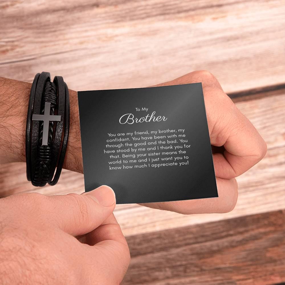 For My Brother Gifts, Bracelet For Brother