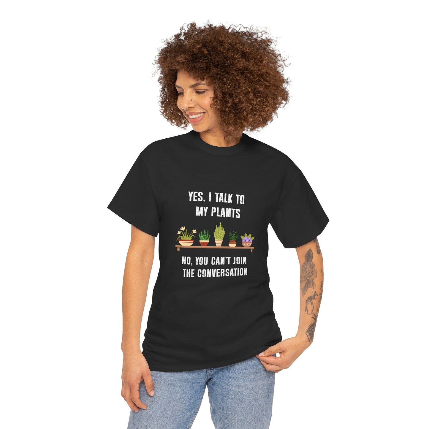 Yes, I Talk to My Plants – Funny Gardening T-Shirt