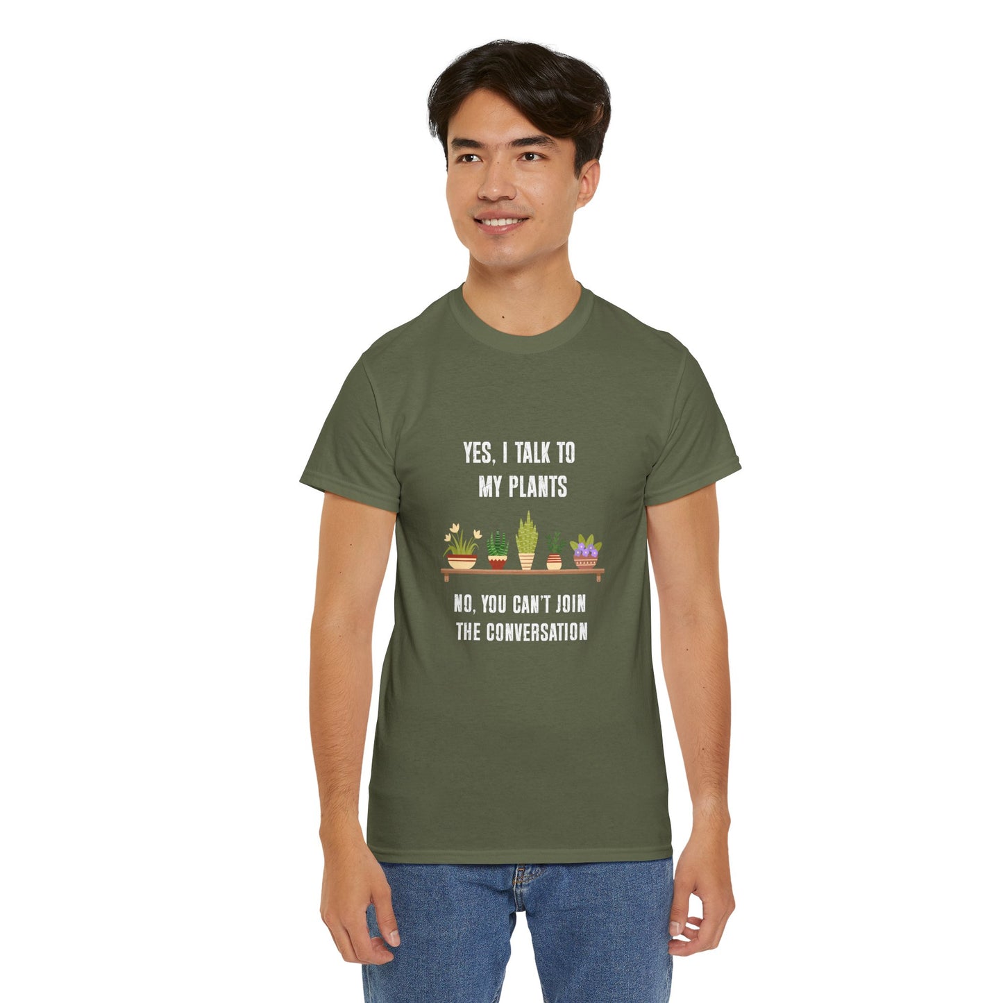 Yes, I Talk to My Plants – Funny Gardening T-Shirt