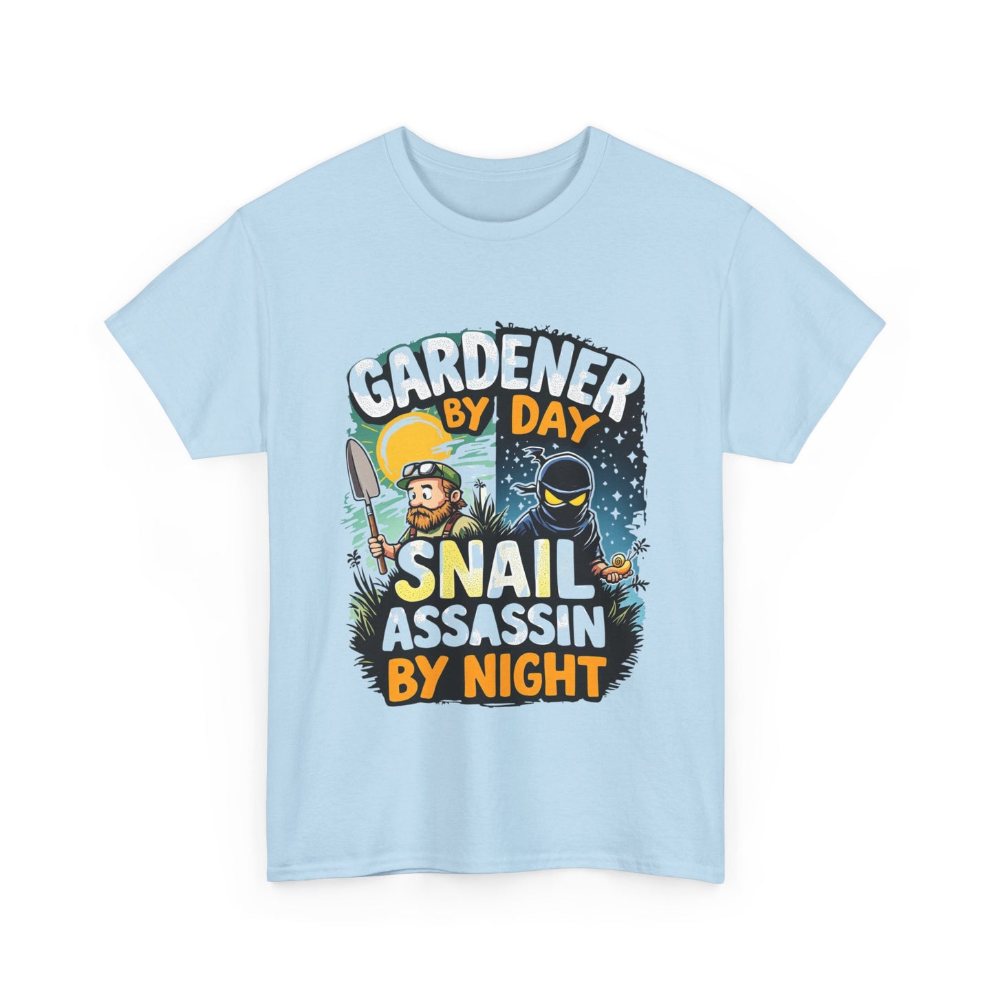 Gardener by Day, Snail Assassin by Night T-Shirt