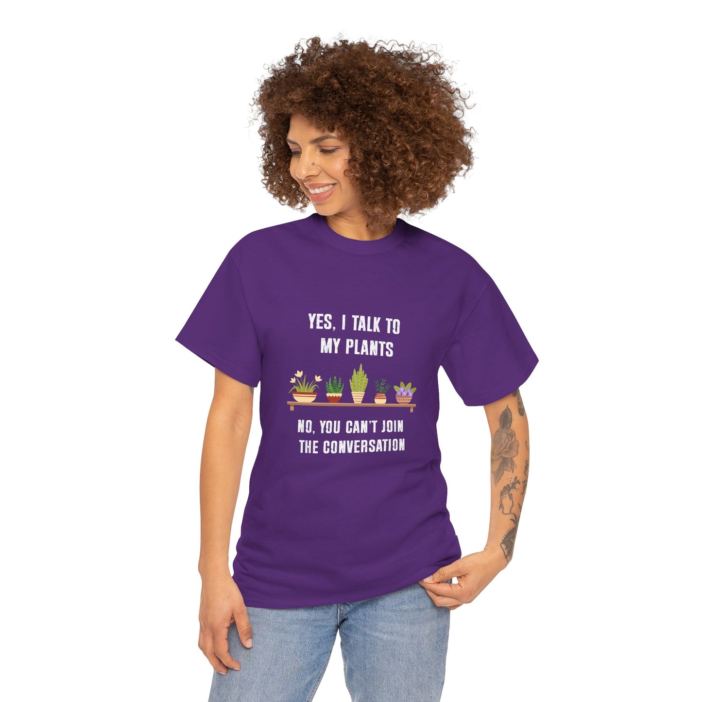 Yes, I Talk to My Plants – Funny Gardening T-Shirt