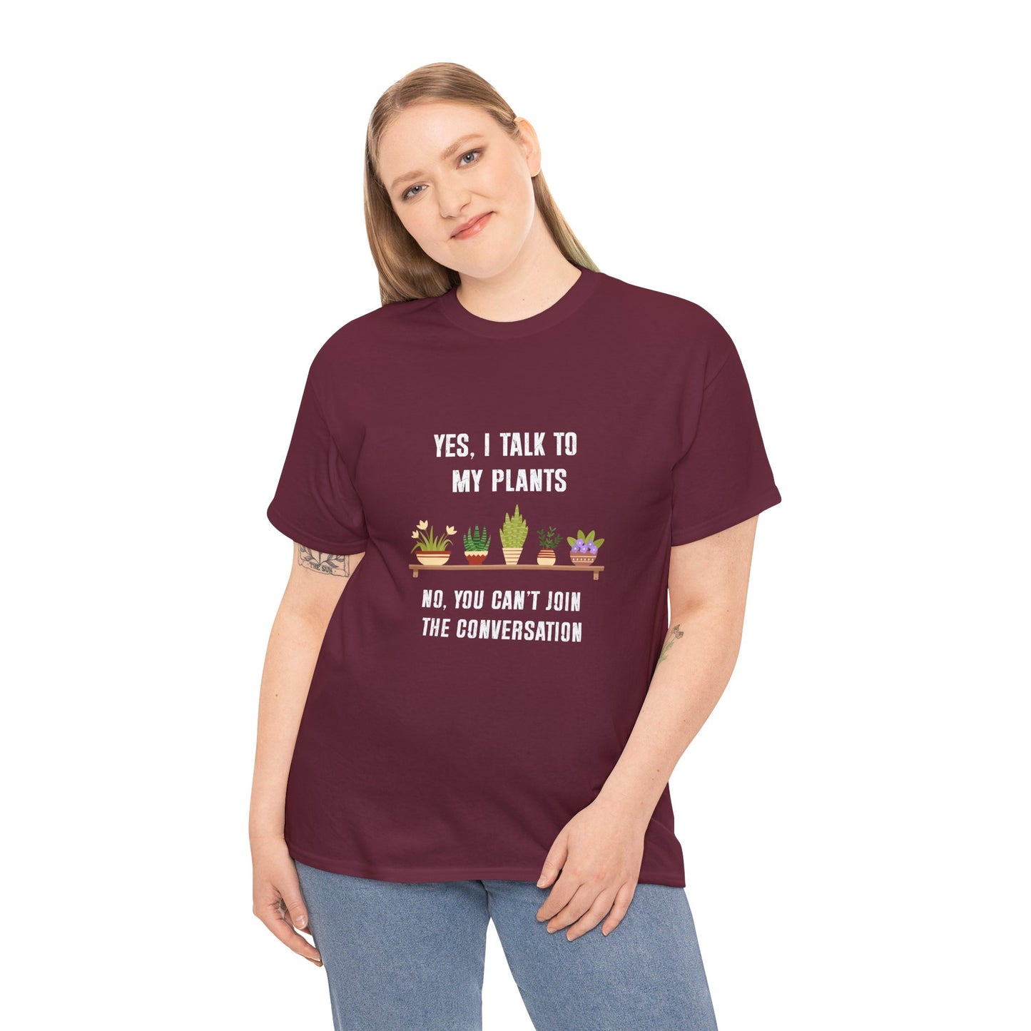 Yes, I Talk to My Plants – Funny Gardening T-Shirt