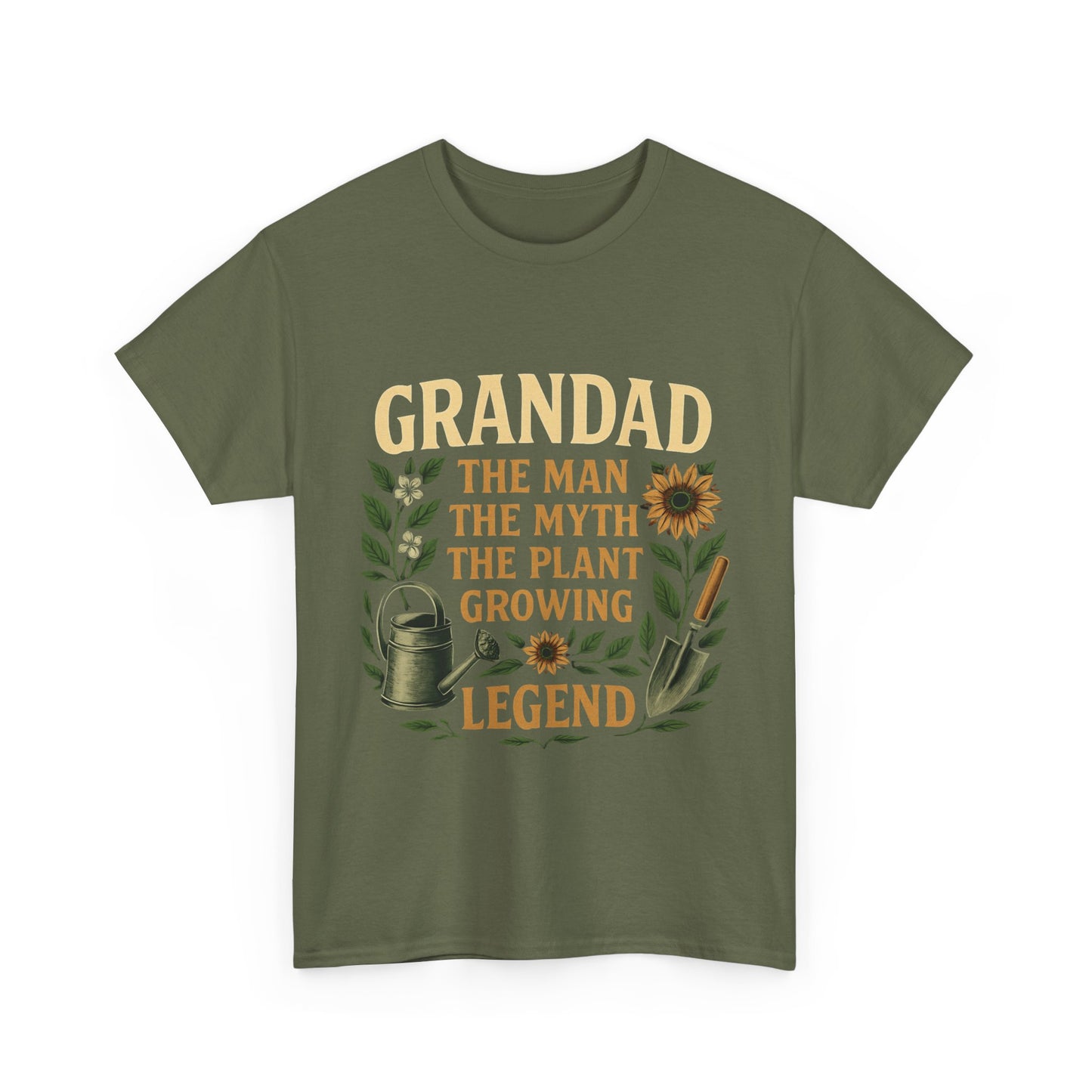 Grandad: The Man, The Myth, The Plant-Growing Legend T-Shirt