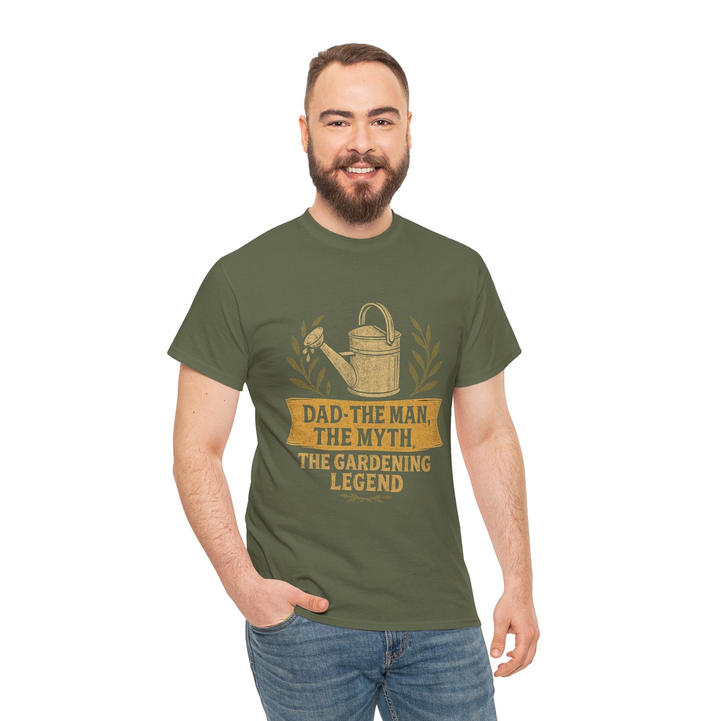 Dad The Man The Myth Gardening Legend Tee