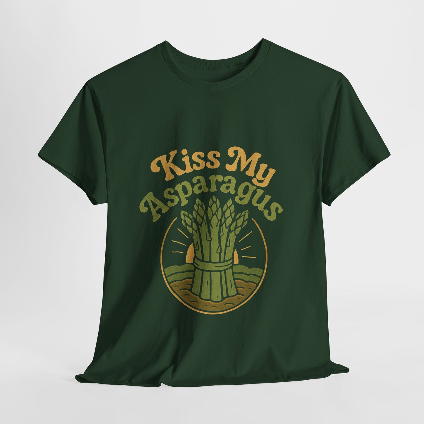 Kiss My Asparagus Gardening T-Shirt