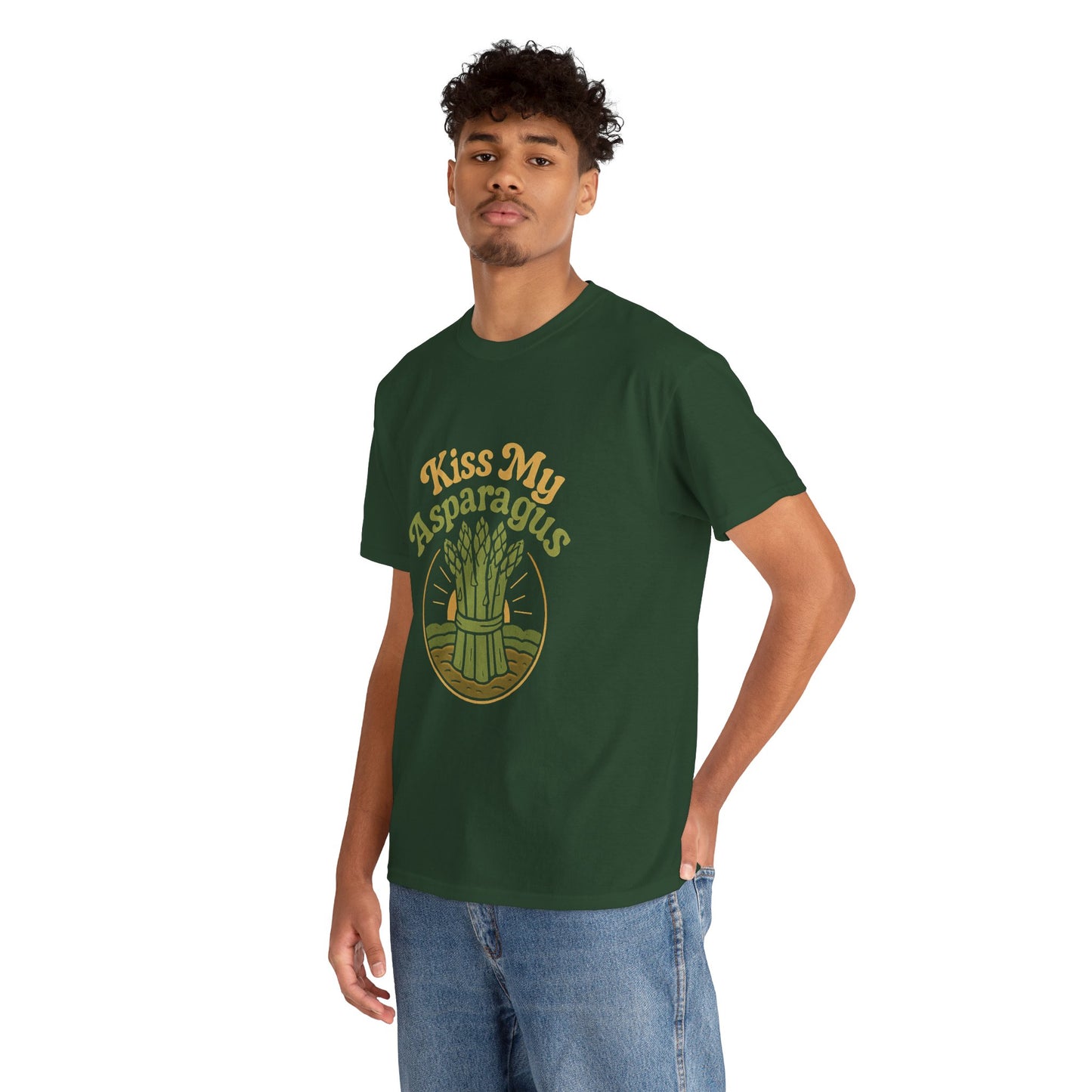 Kiss My Asparagus Gardening T-Shirt