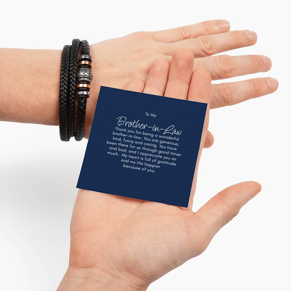 Brother in Law Gift Bracelet