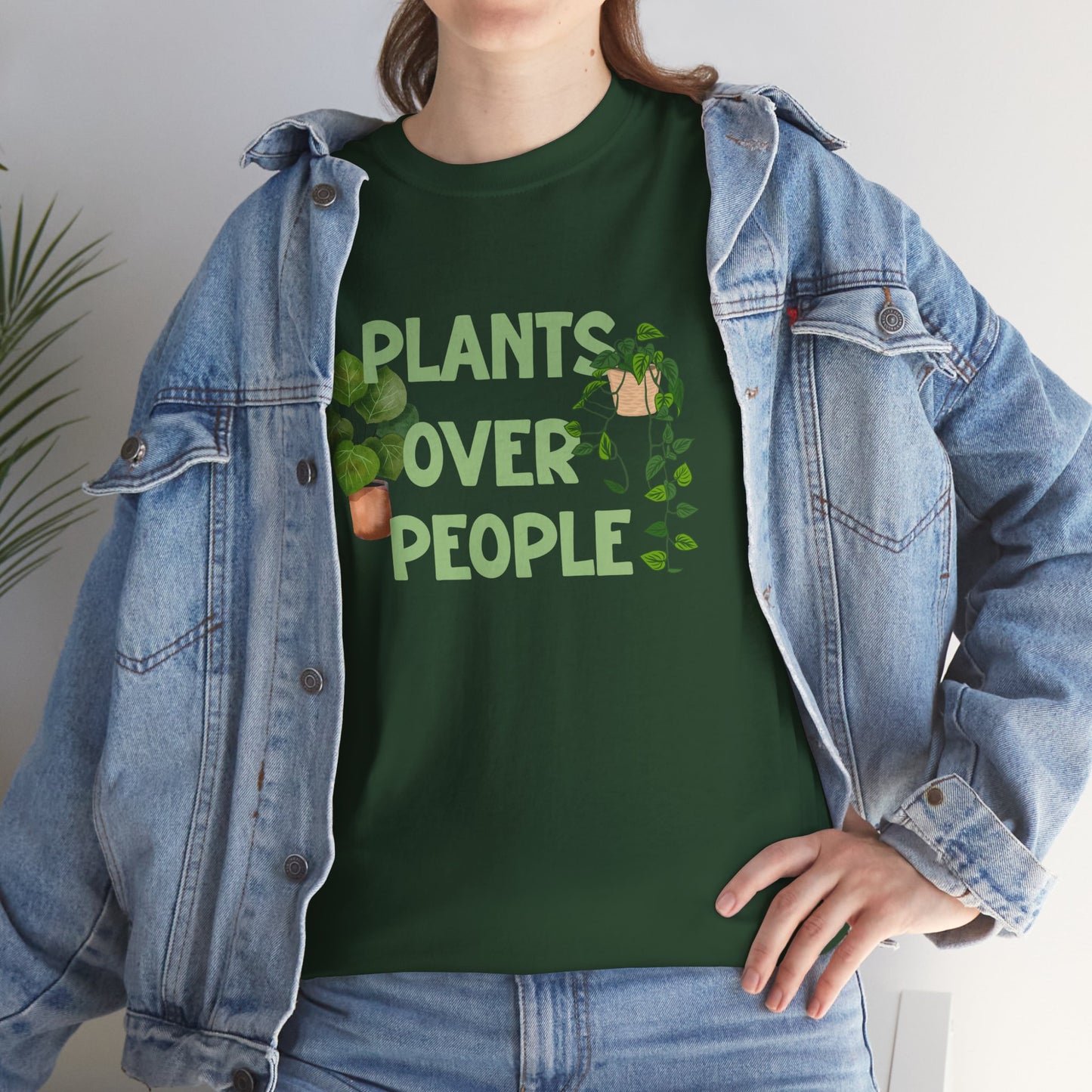 Plants Over People Unisex Tee